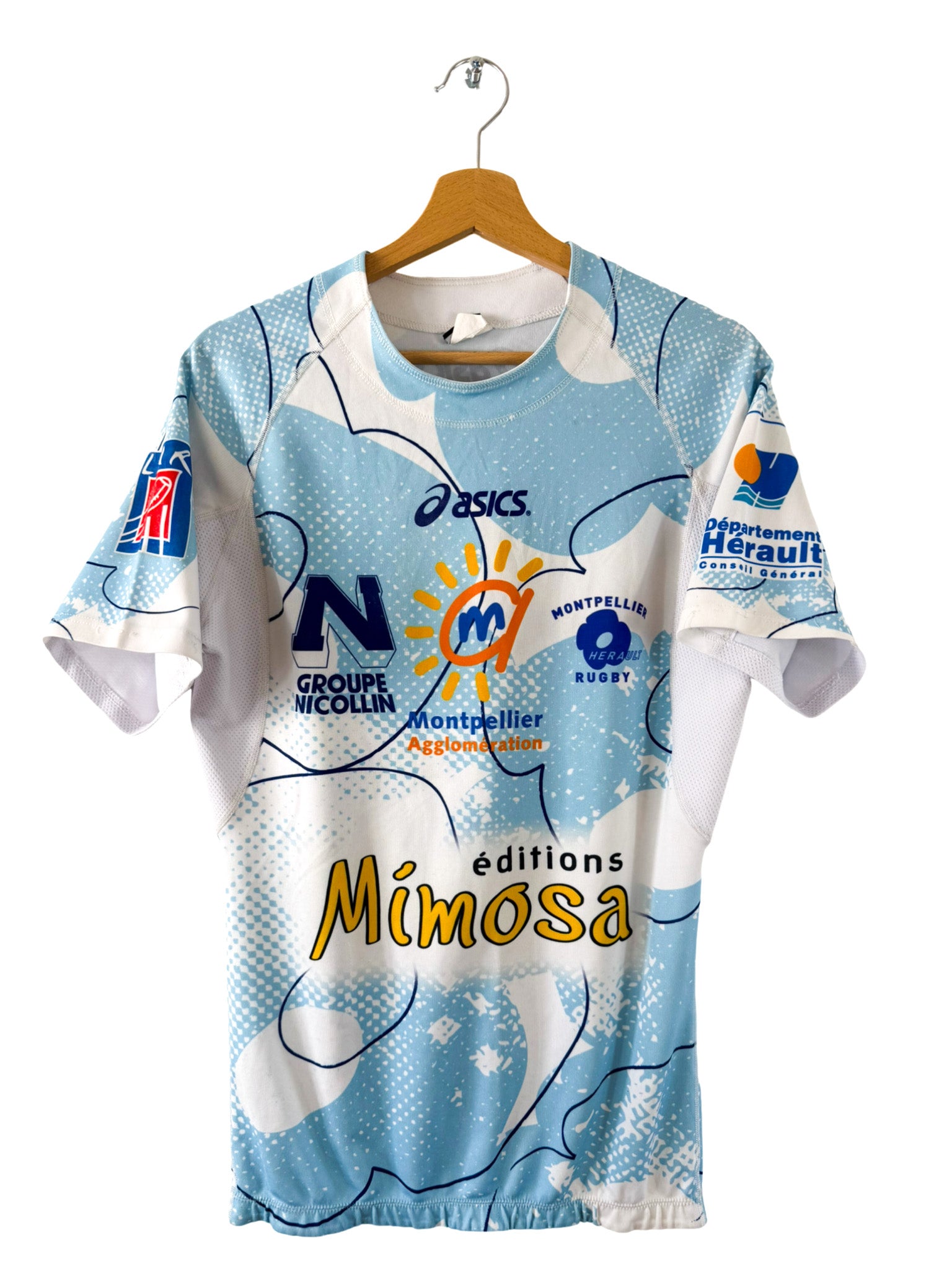 2011/2012 - Montpellier HR rugby jersey *Match Issue* Asics - M