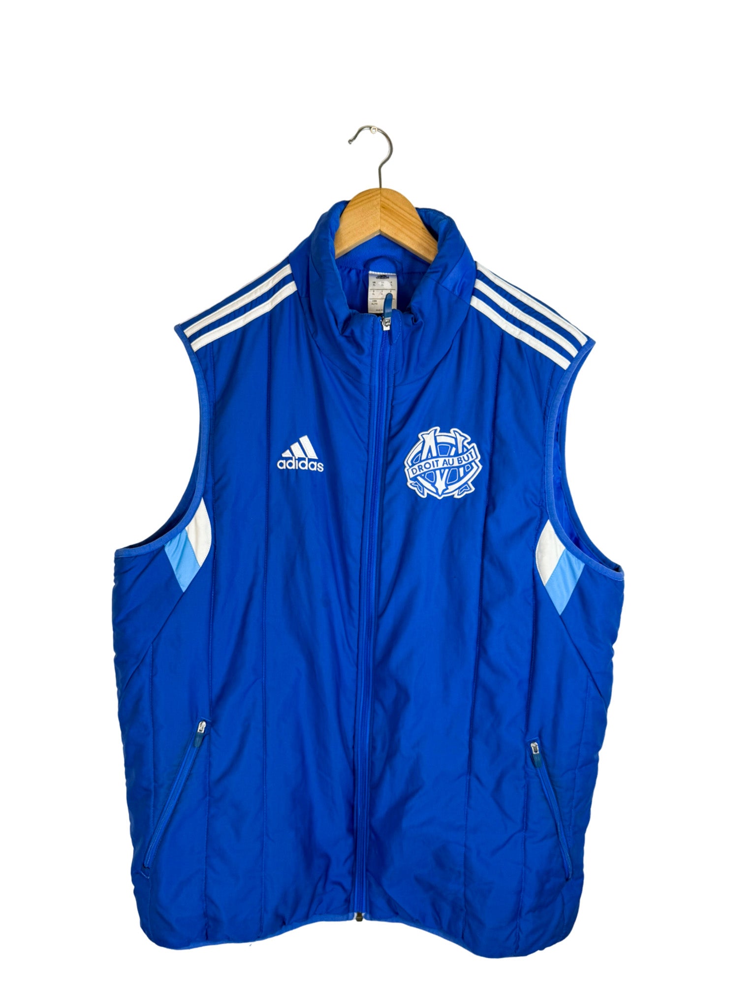 2014/2015 – Doudoune sans manche Olympique de Marseille Adidas – Taille XL