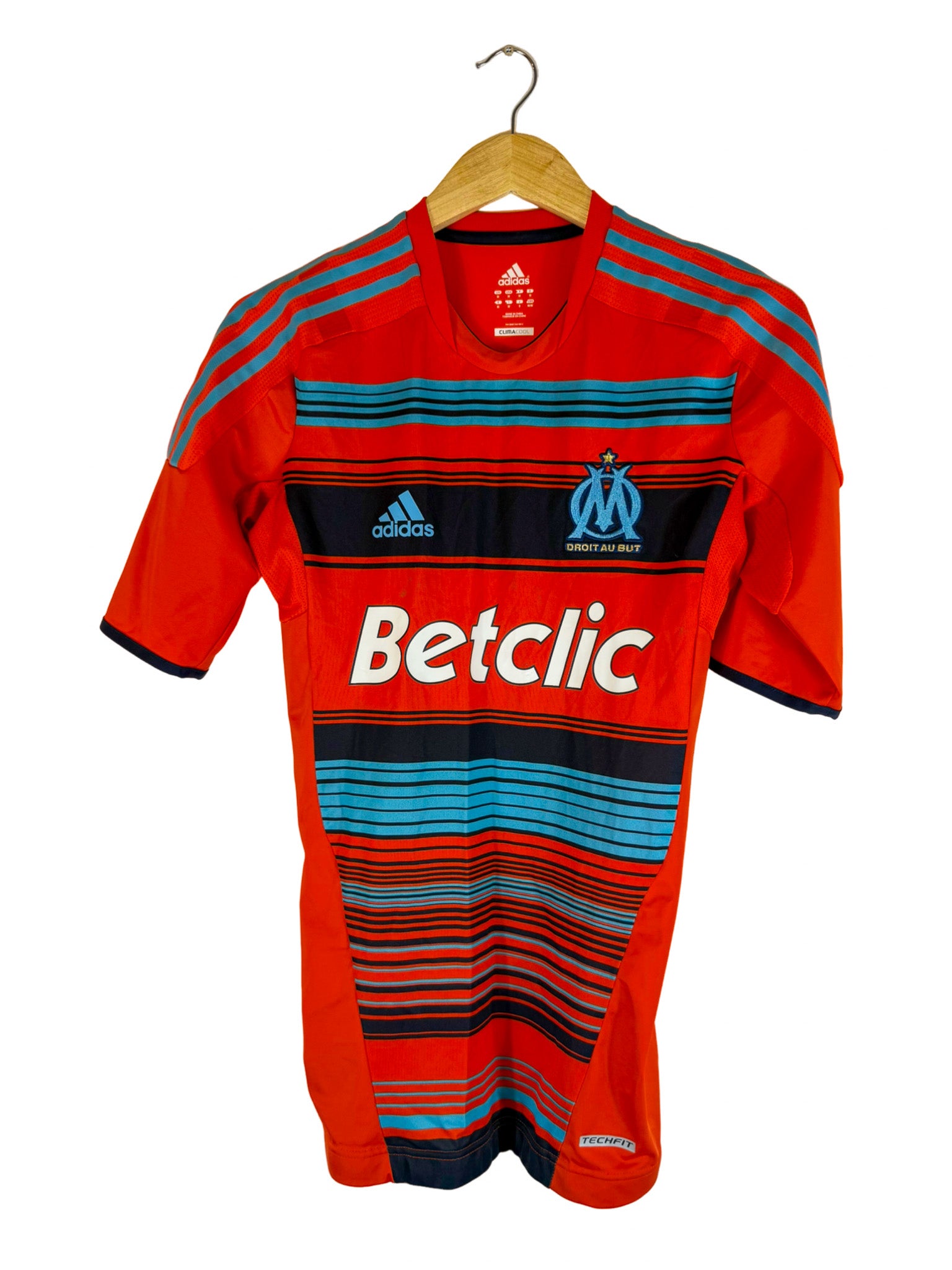 Olympique de Marseille Soccer Jersey Away 11/12 Player Issue Techfit