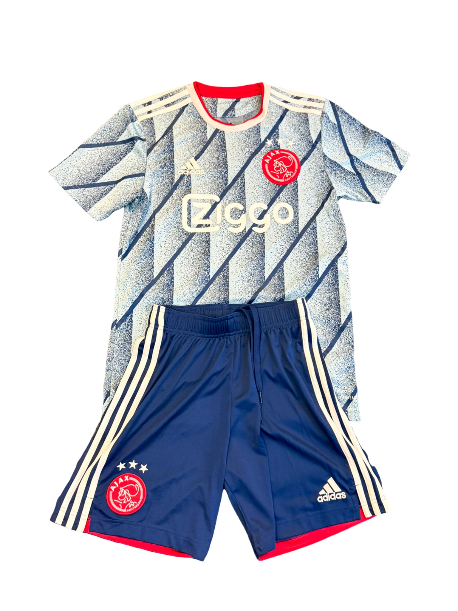 Maillot Ajax Amsterdam Vintage – Umbro, Taille S, Blanc, Porté (voir Photos)