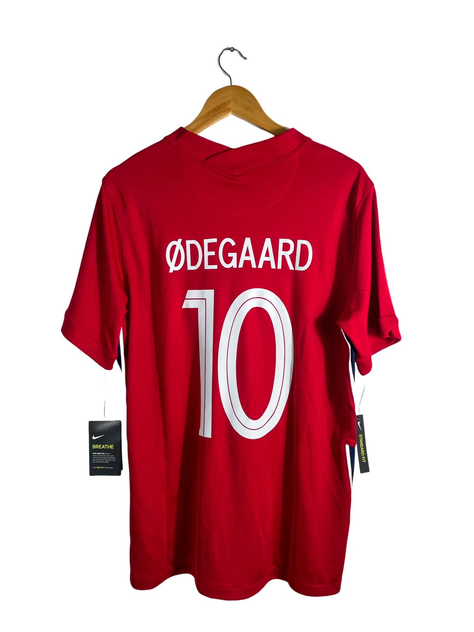 2020 - Norway home jersey [#10 Ødegaard] - L – Vista football shop