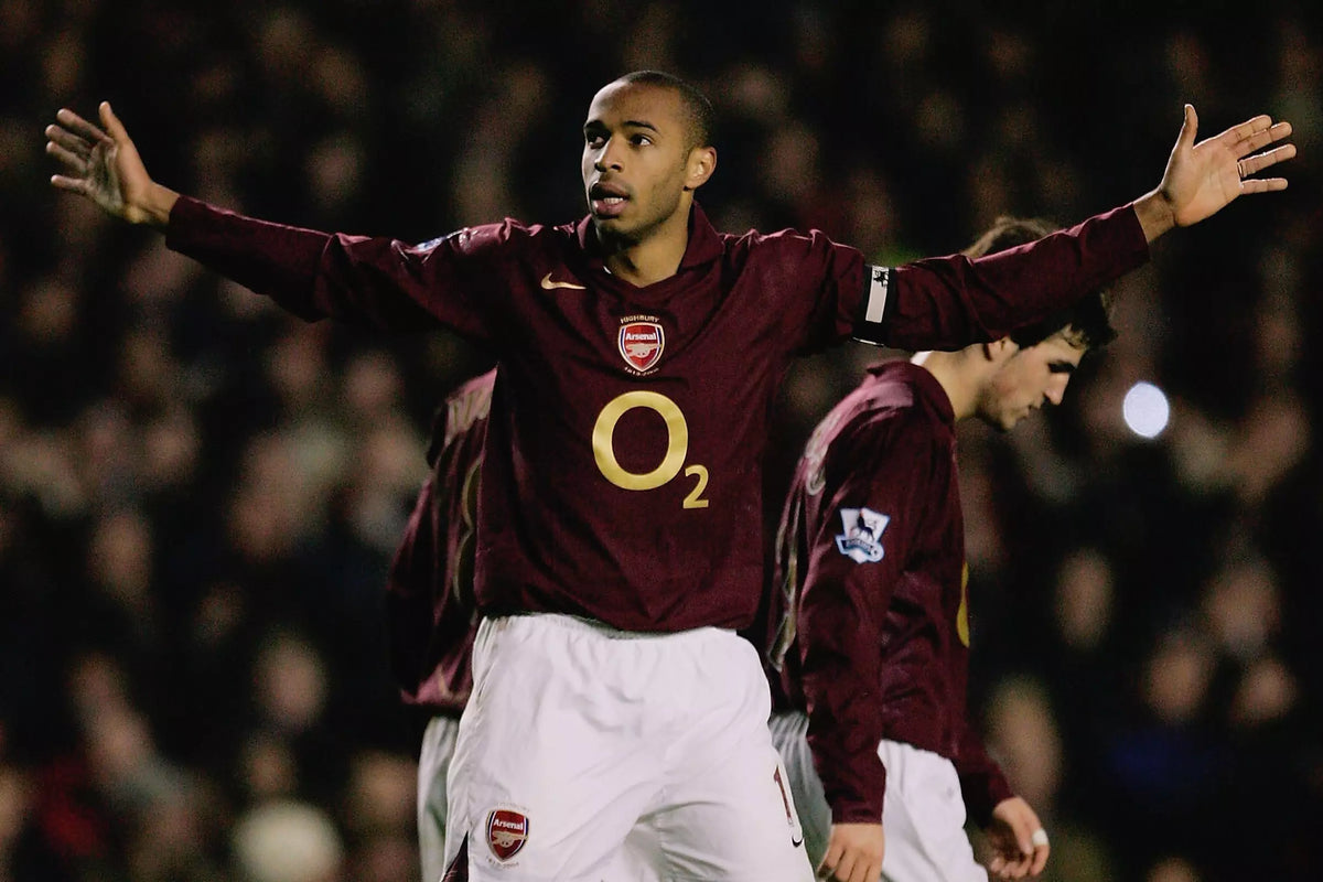 Les maillots mythiques de Thierry Henry | VISTA