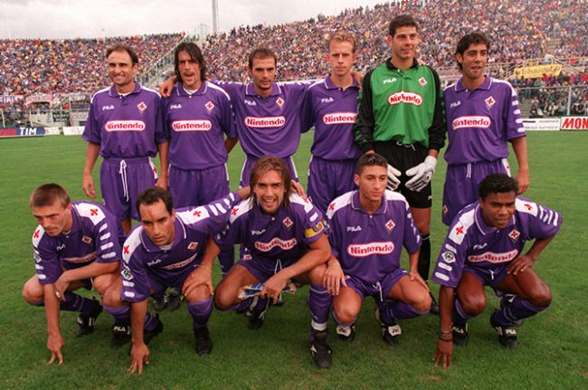 Les maillots vintage de la Fiorentina les plus mythiques | VISTA