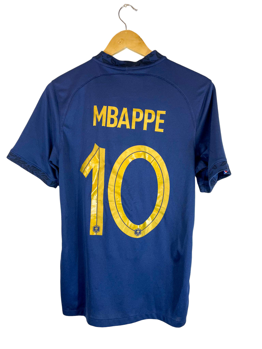 2022 – France home jersey [#10 Mbappé] – S