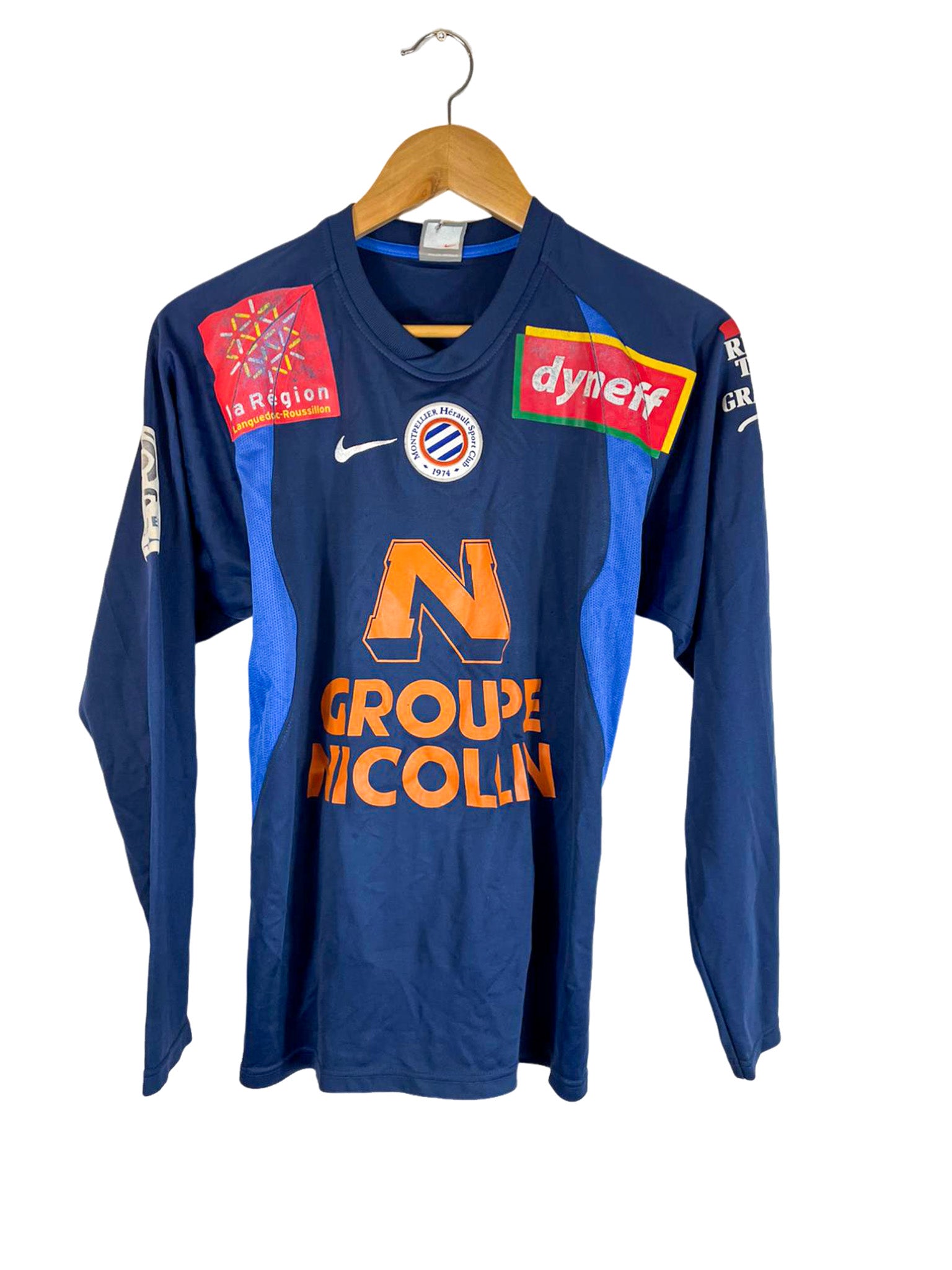 2009/2010 – Camiseta local del Montpellier HSC [#12 Lasts] *Problema del partido* – M