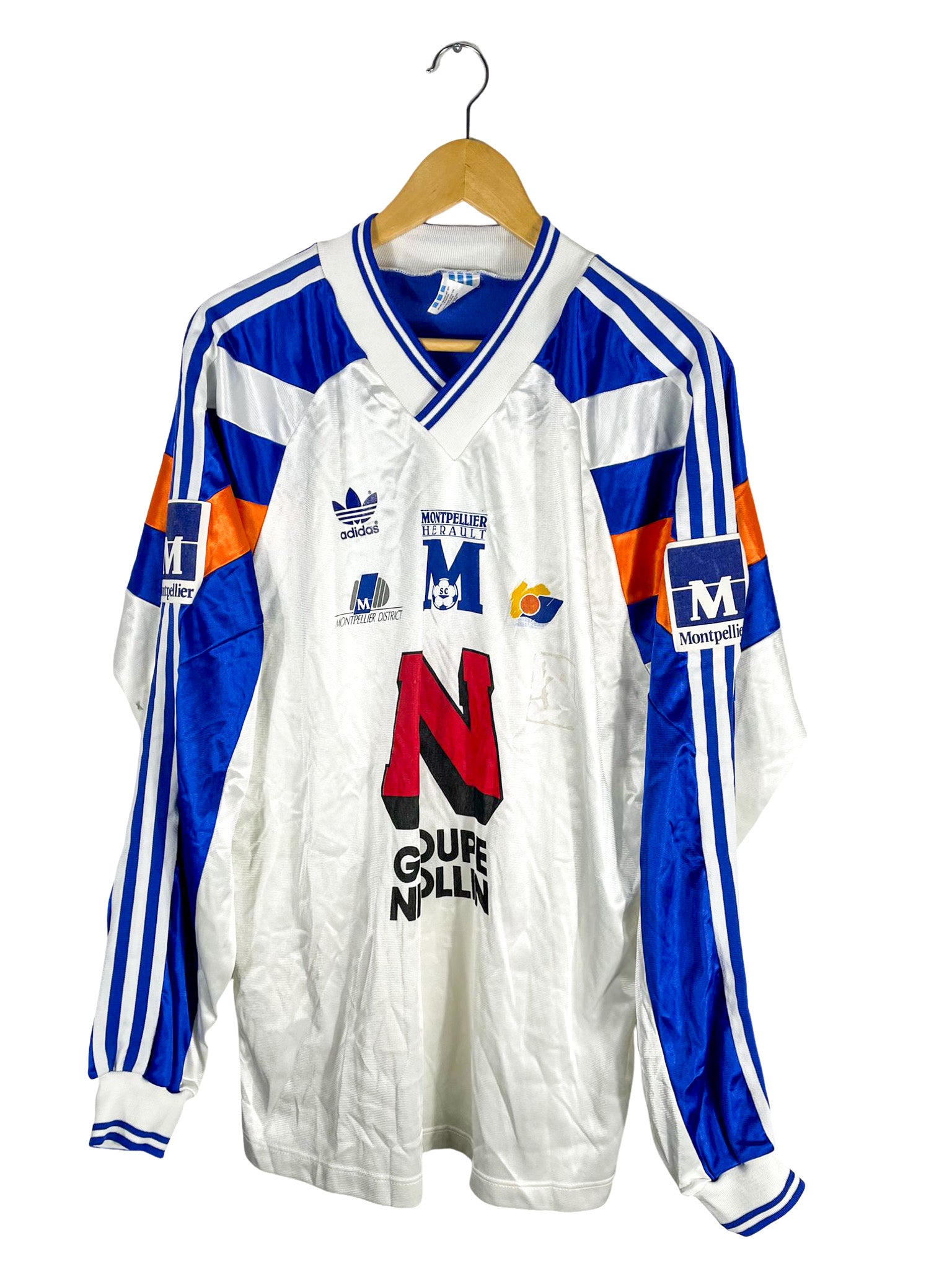 1993/1994 – Maillot MHSC domicile [#9] *Match Issue* Adidas – XL