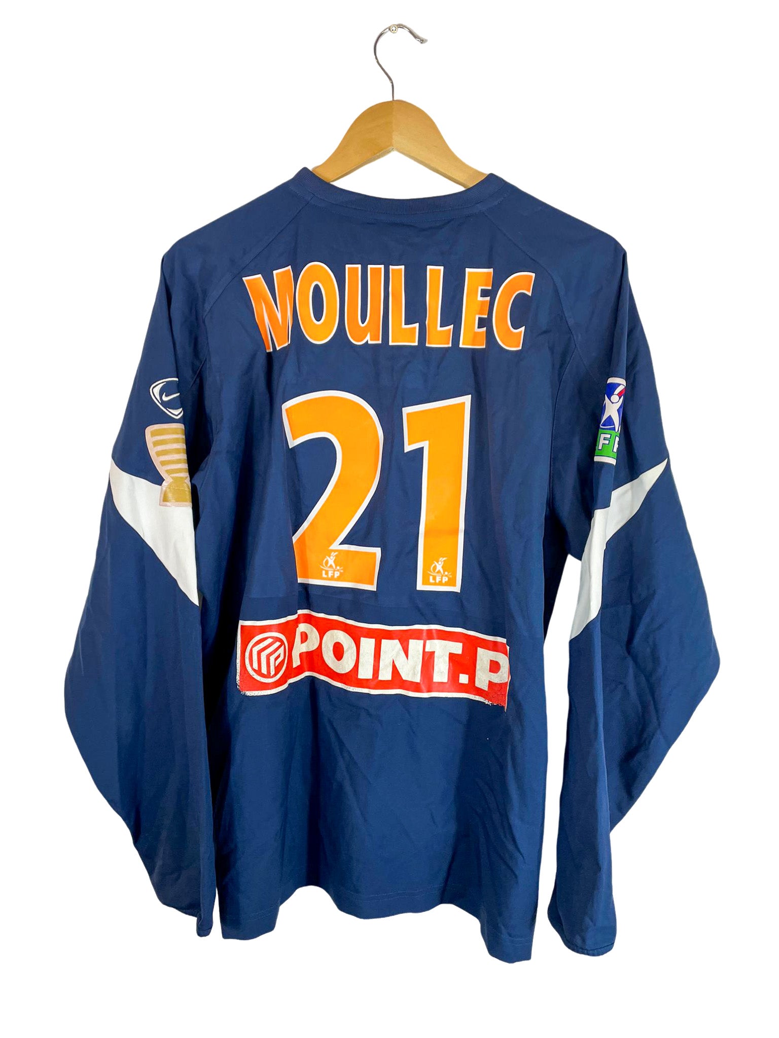 2004/2005 – Maillot MHSC domicile [#21 Moullec] *Match Issue* Nike – L