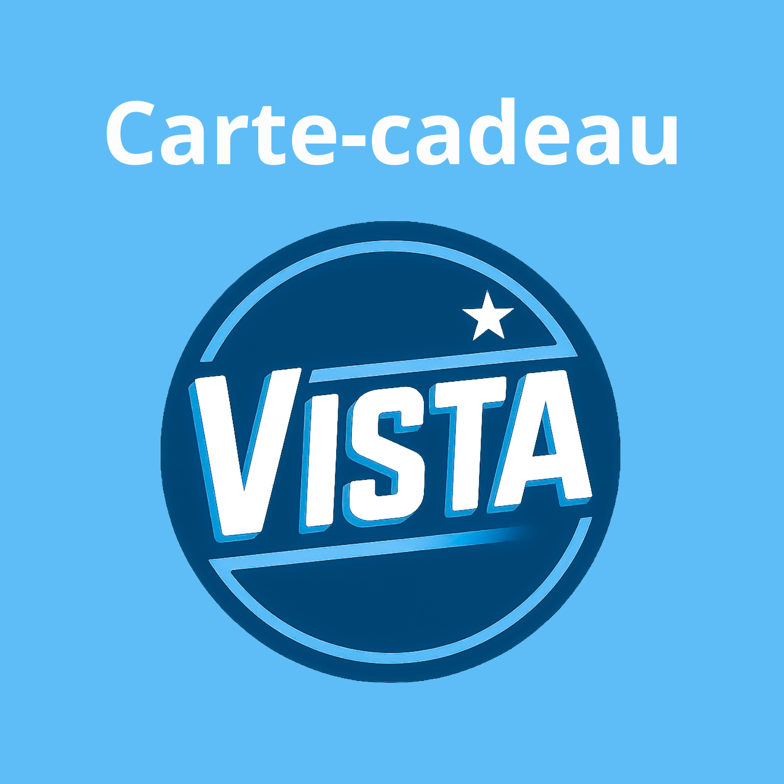 Carte-cadeau Vista football shop