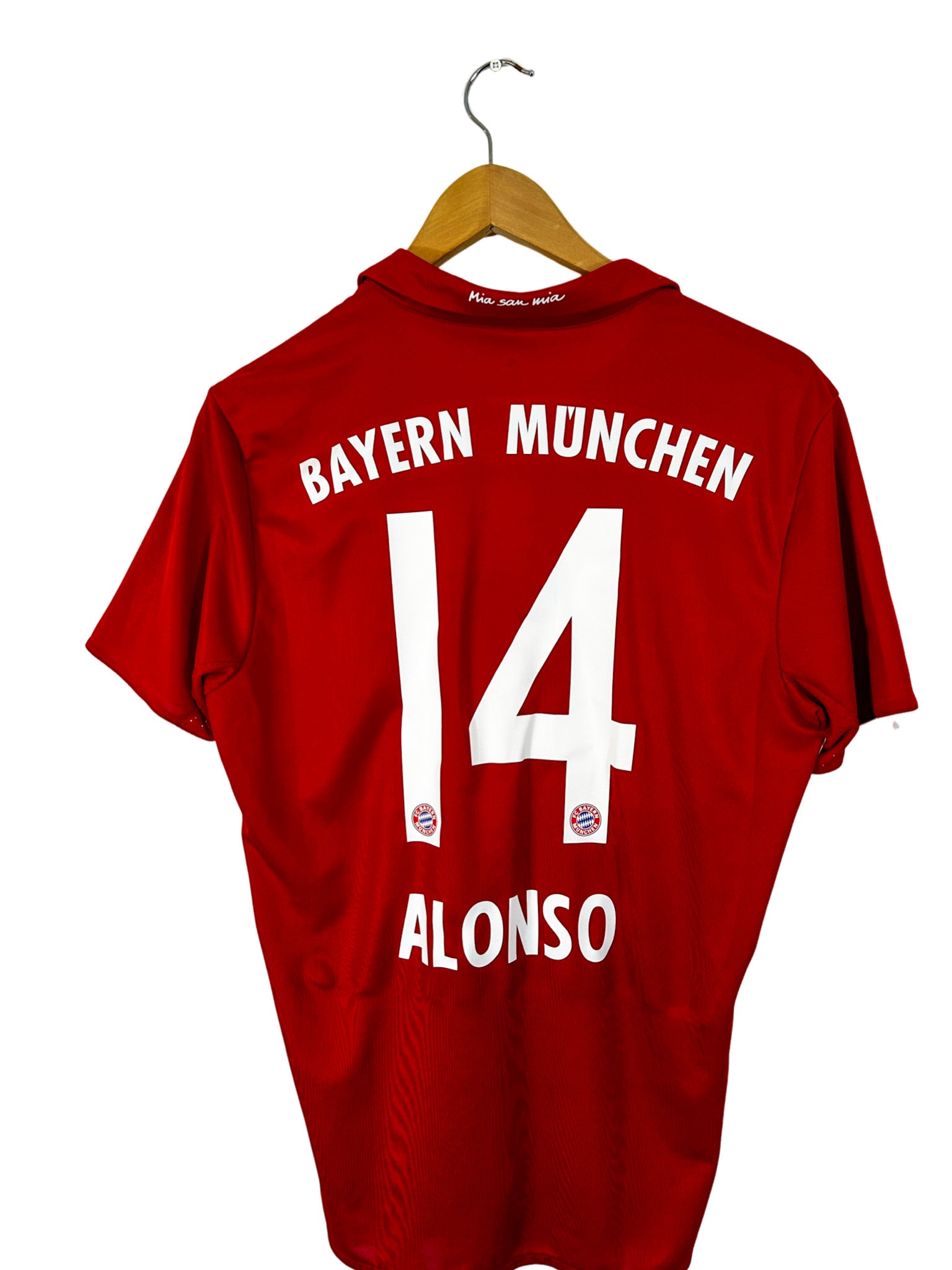 2016/2017 – Maillot Bayern Munich domicile [#14 Alonso] Adidas – M