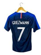 1990 - Camiseta local Adidas de la selección francesa - Talla XL