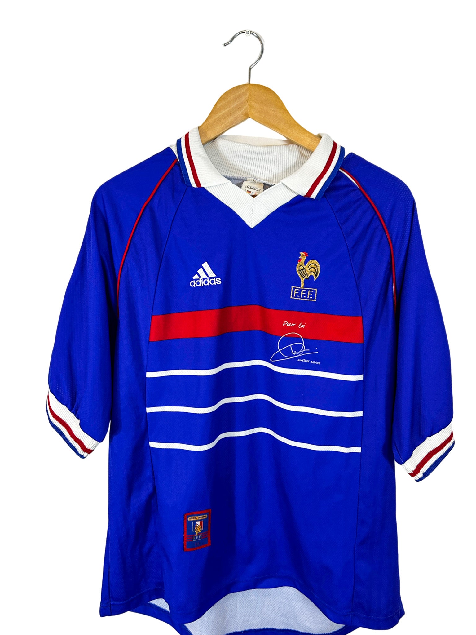 1998 – Maillot France domicile Adidas – Taille XL