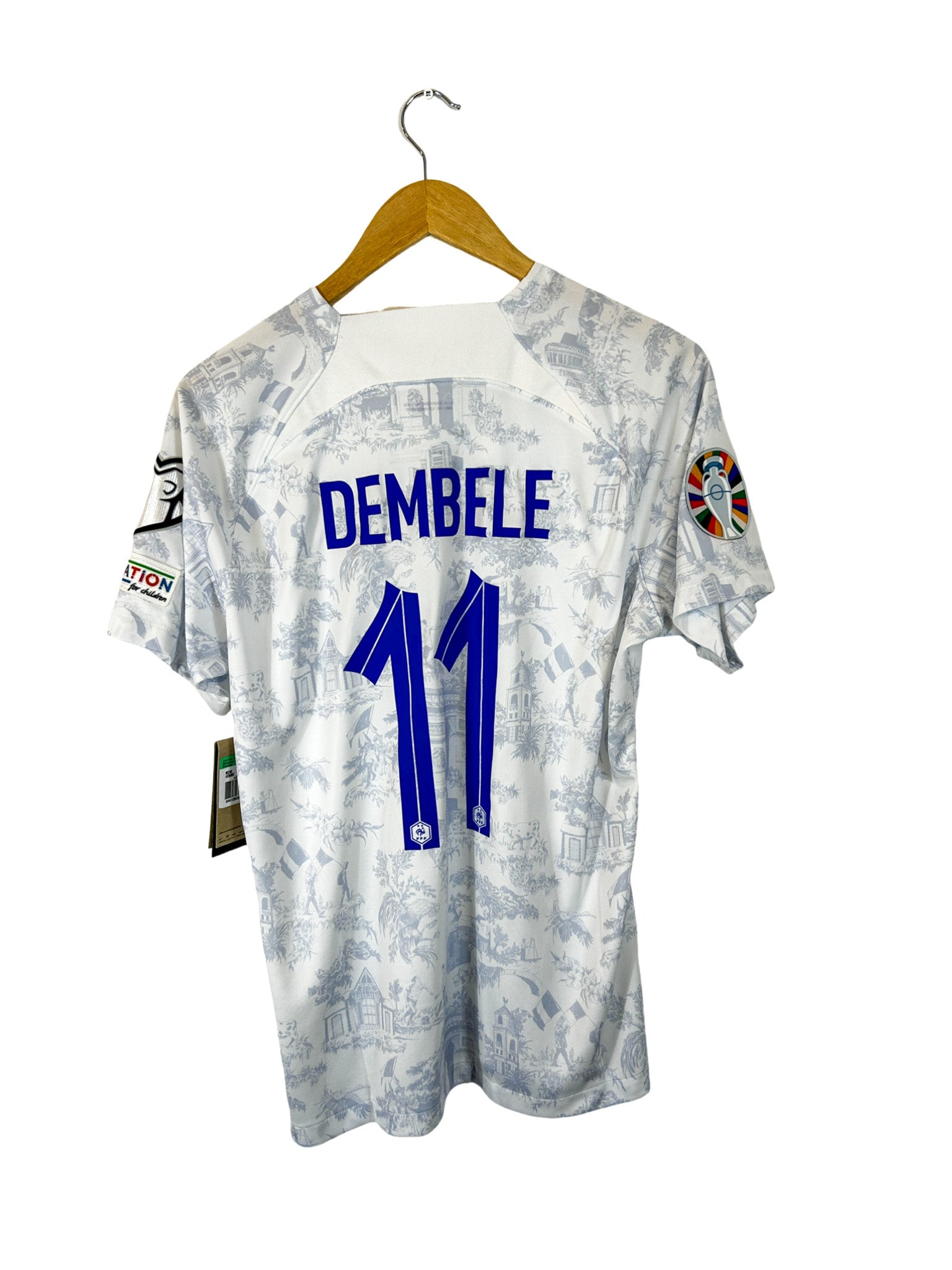 2022 – Maillot France extérieur [#11 Dembélé] Nike – M