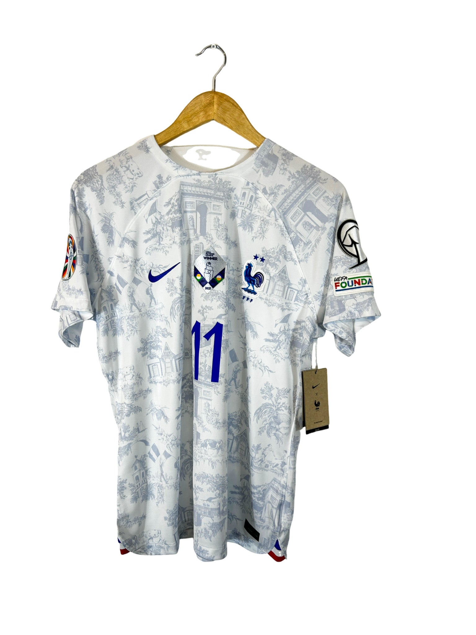 2022 – Maillot France extérieur [#11 Dembélé] Nike – M