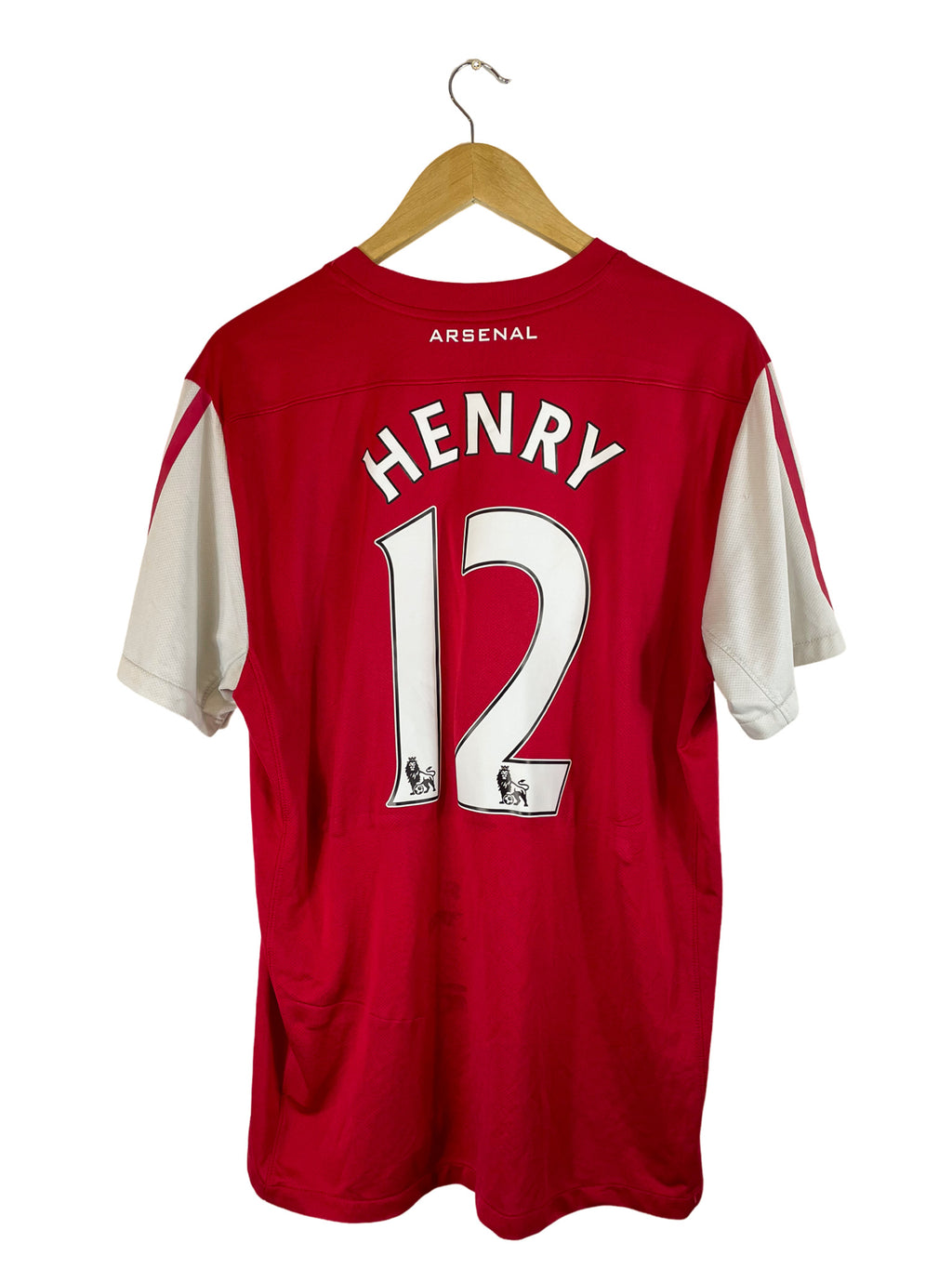 2011/2012 - Arsenal Home Shirt [#12 Henry] Nike - L