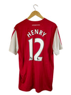 2011/2012 - Arsenal Home Shirt [#12 Henry] Nike - L