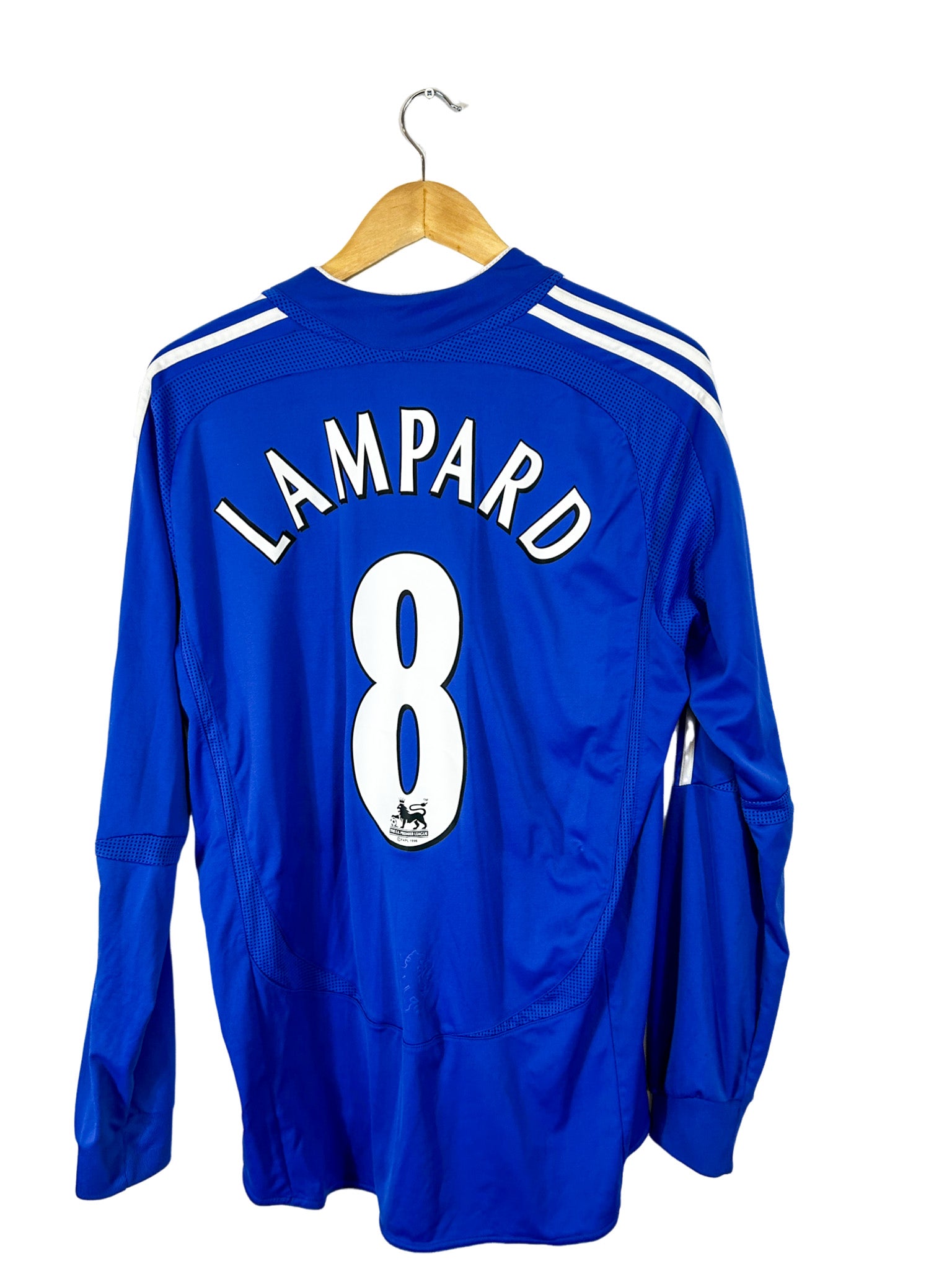 2006/2007 – Maillot Chelsea domicile [#8 Lampard] *Manches Longues* Adidas – 2XL
