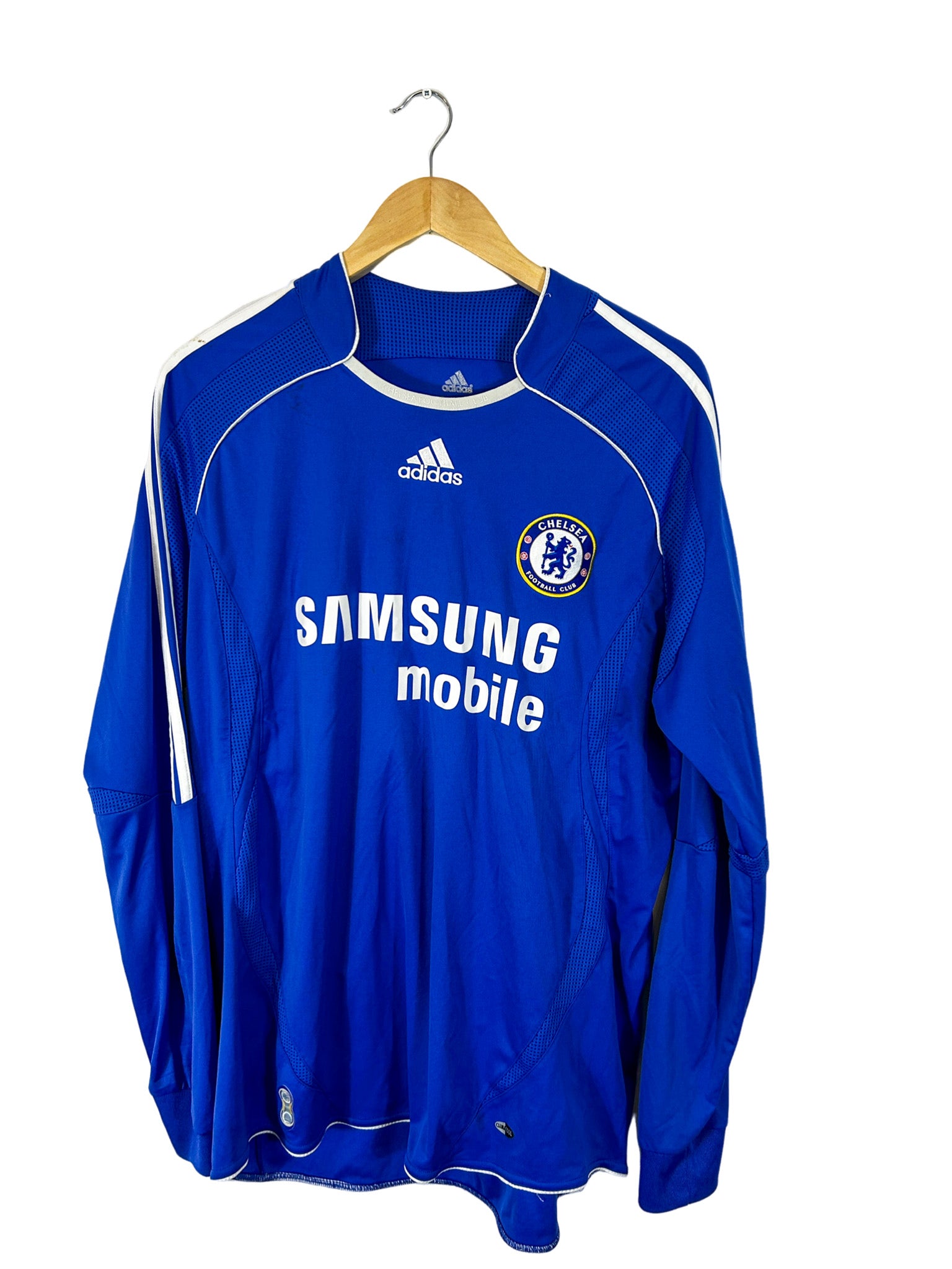 2006/2007 – Maillot Chelsea domicile [#8 Lampard] *Manches Longues* Adidas – 2XL