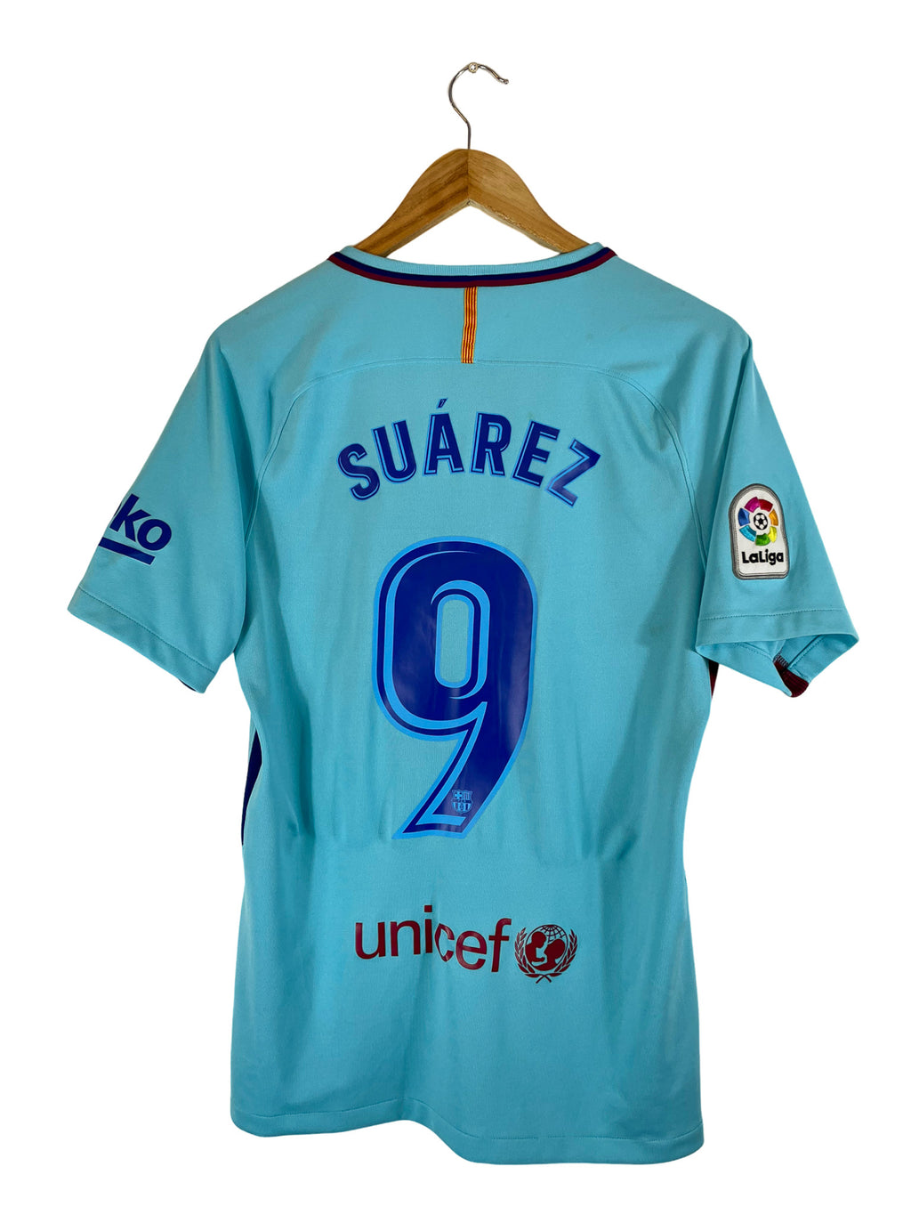 2017/2018 – Maillot FC Barcelona extérieur [#9 Suárez] - S