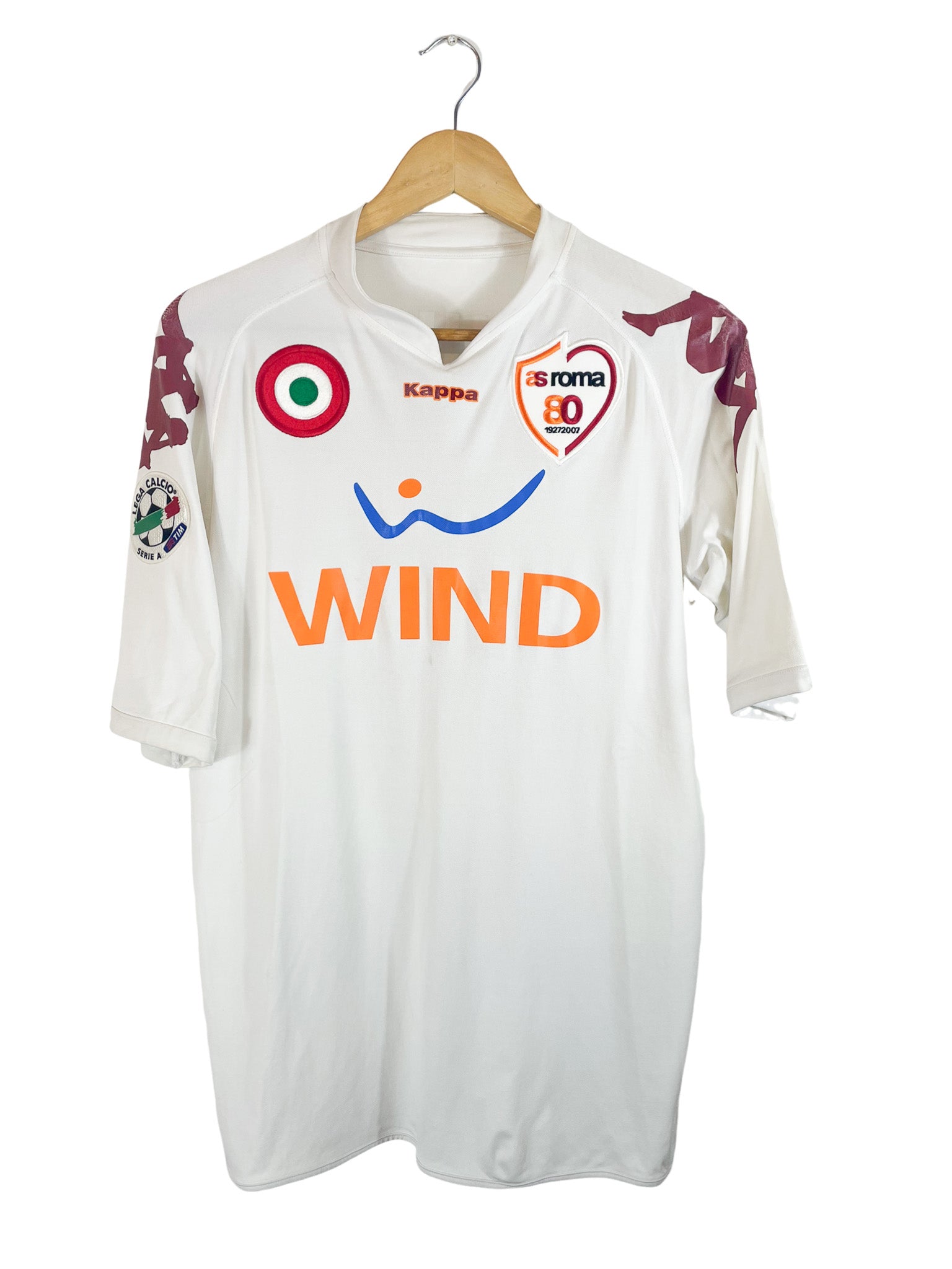 2006/2007 – Maillot AS Roma extérieur [#14 Giuly] - XL