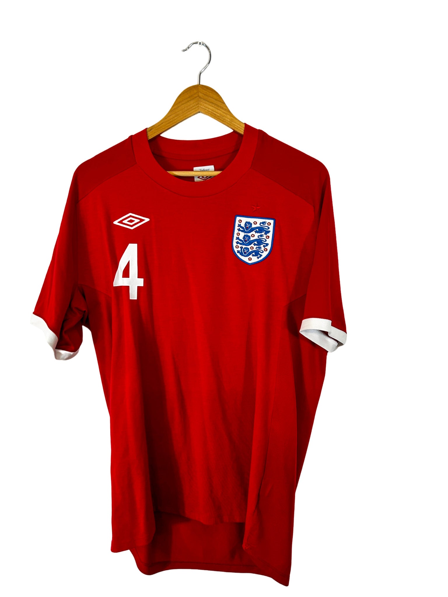 1998 - Camiseta local de Inglaterra [#7 Beckham] Umbro - Talla XL