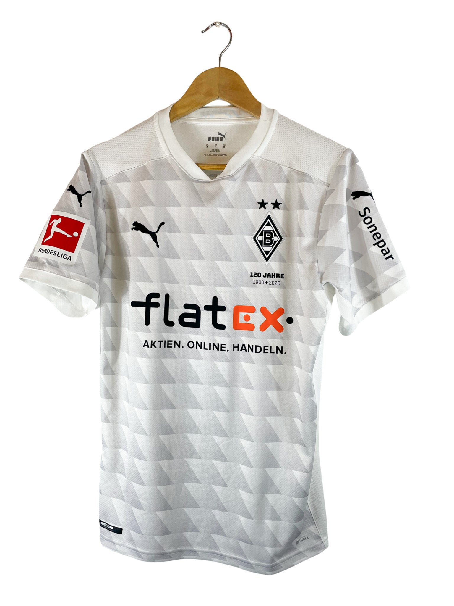 2020/2021 – Maillot Borussia Mönchengladbach domicile *120 ans* [#25 BENSEBAINI] Puma – M