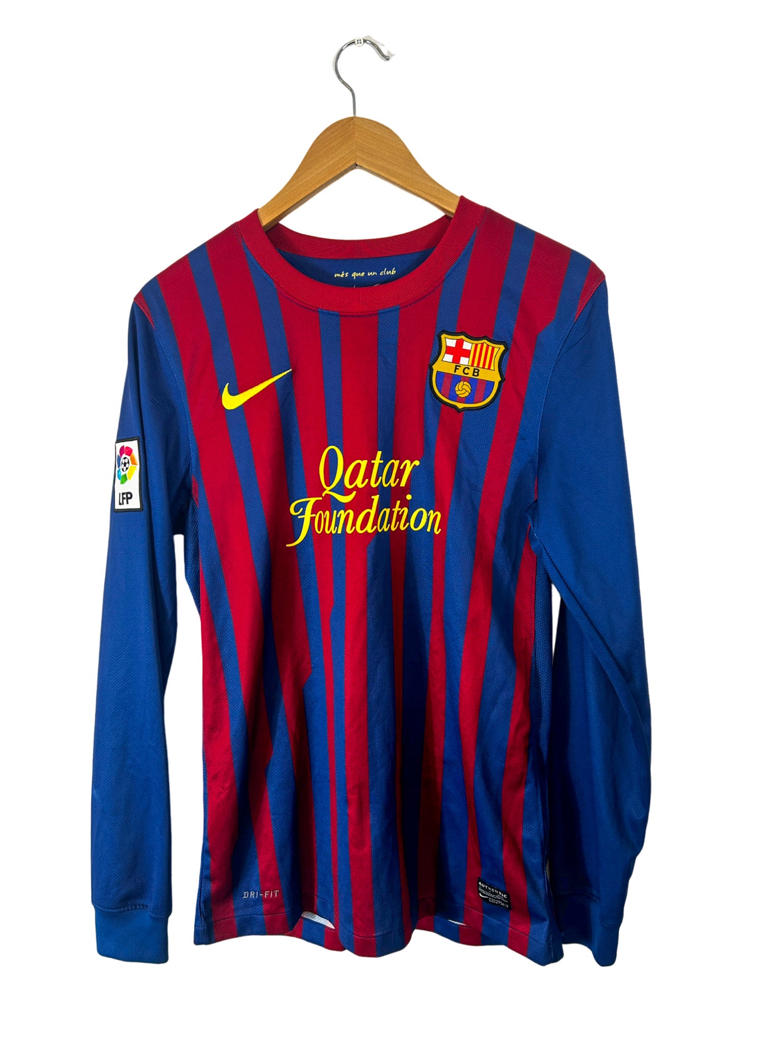 2011/2012 – Maillot FC Barcelone domicile [#10 Messi] *Manches Longues* Nike - S