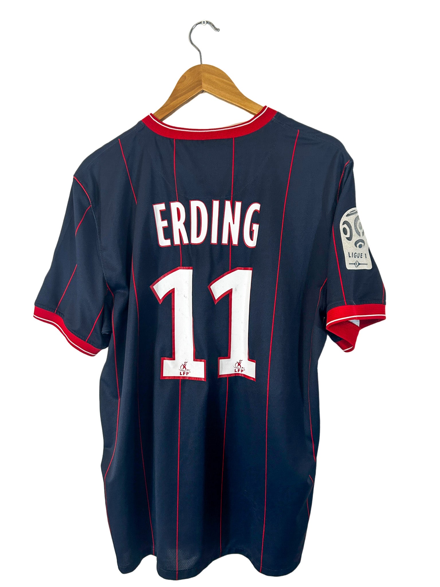 2009/2010 – Maillot Paris Saint-Germain domicile [#11 Erding] Nike - XL
