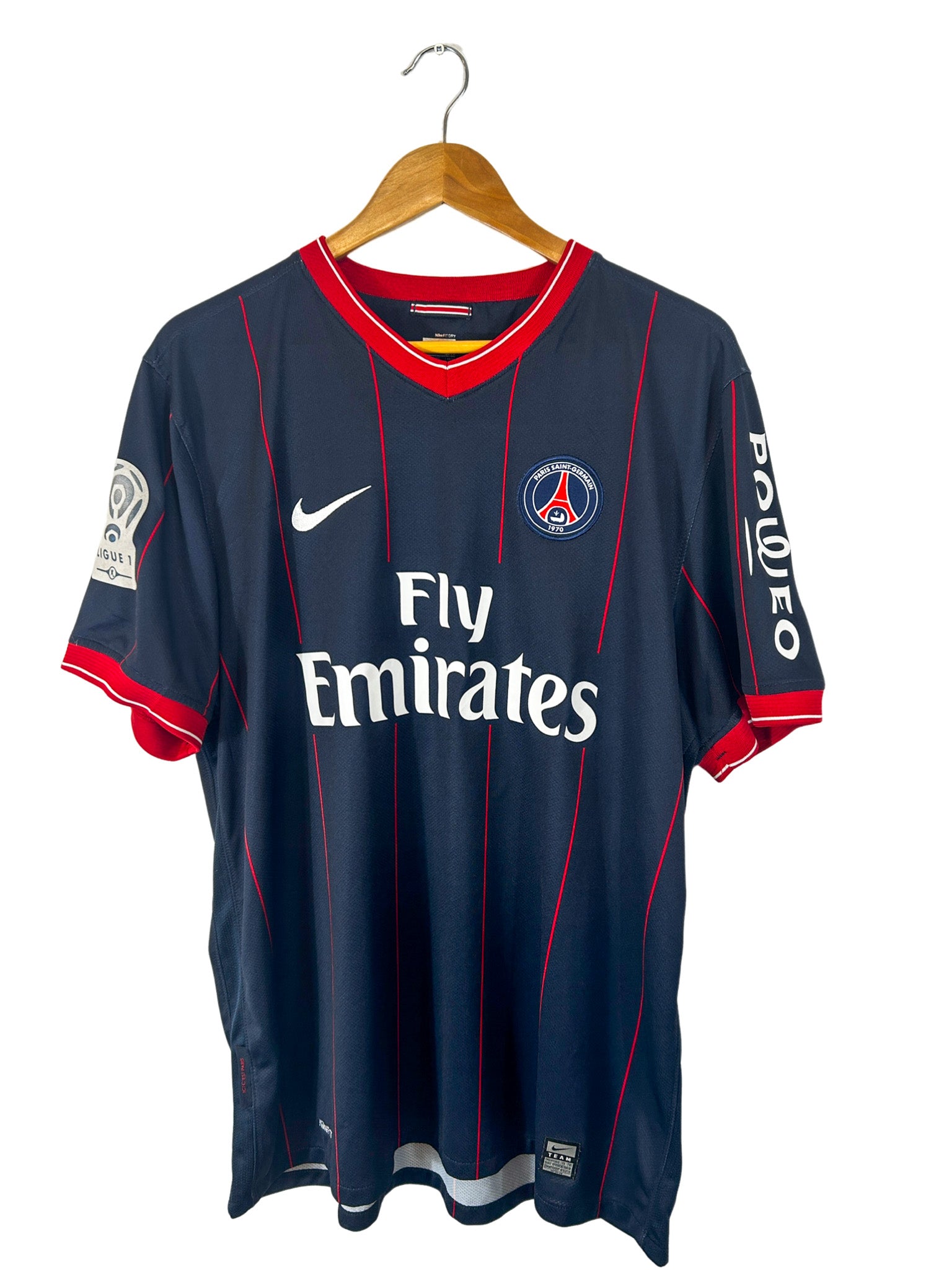 2009/2010 – Maillot Paris Saint-Germain domicile [#11 Erding] Nike - XL