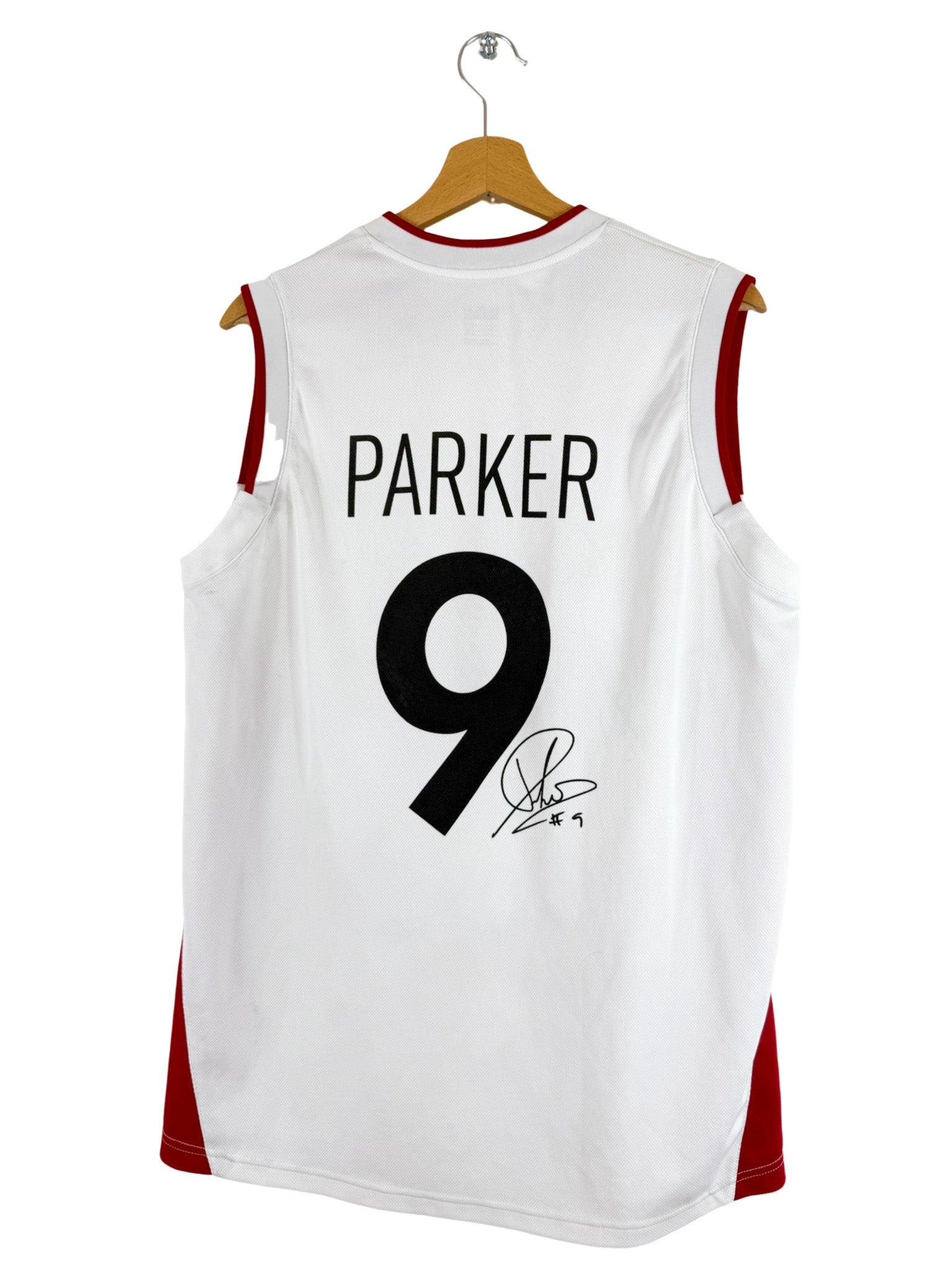 2009/2010 Maillot France extérieur [#9 Parker] – M