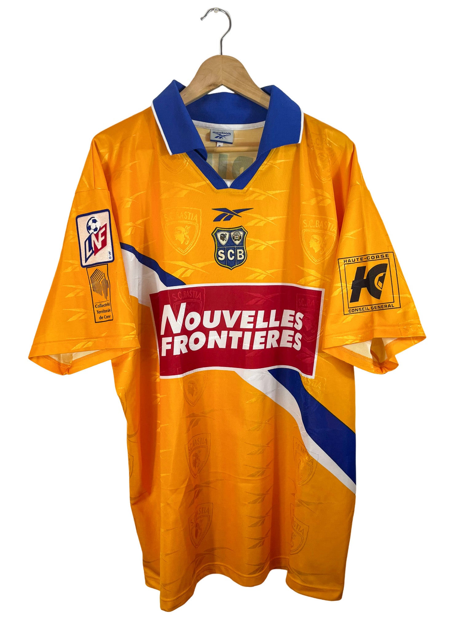 1999/2000 – Maillot SC Bastia extérieur [#15 Jurietti] - XL