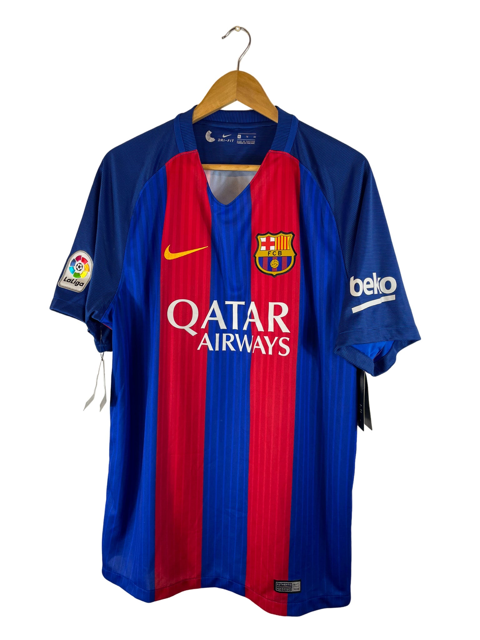 2016/2017 - FC Barcelona Home Jersey [#9 Suárez] - XL – Vista