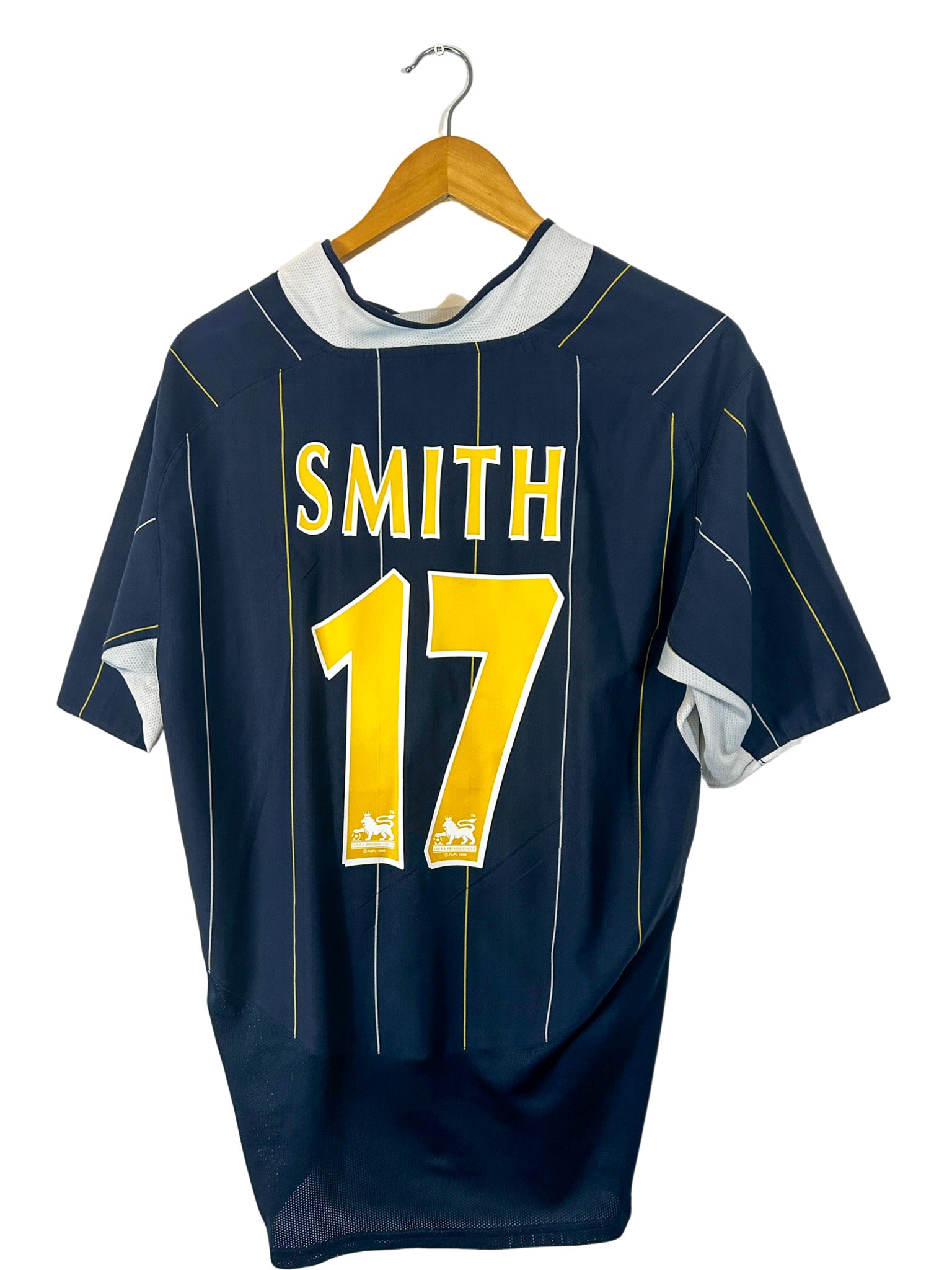 2003/2004 – Maillot Leeds United extérieur [#17 Smith] Nike – L