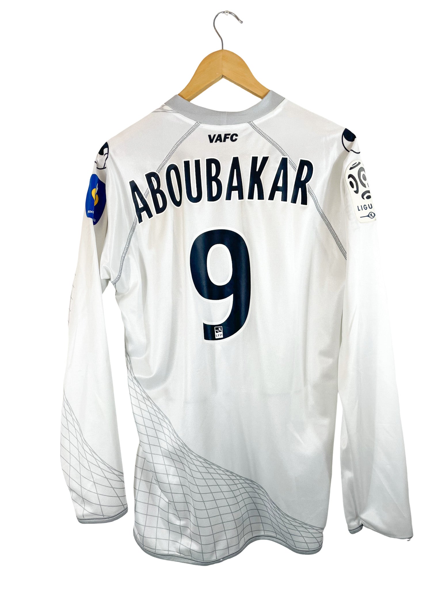 2009/2010 – Maillot Valenciennes gardien [#9 Aboubakar] *Match Issue* *Manches Longues*- M