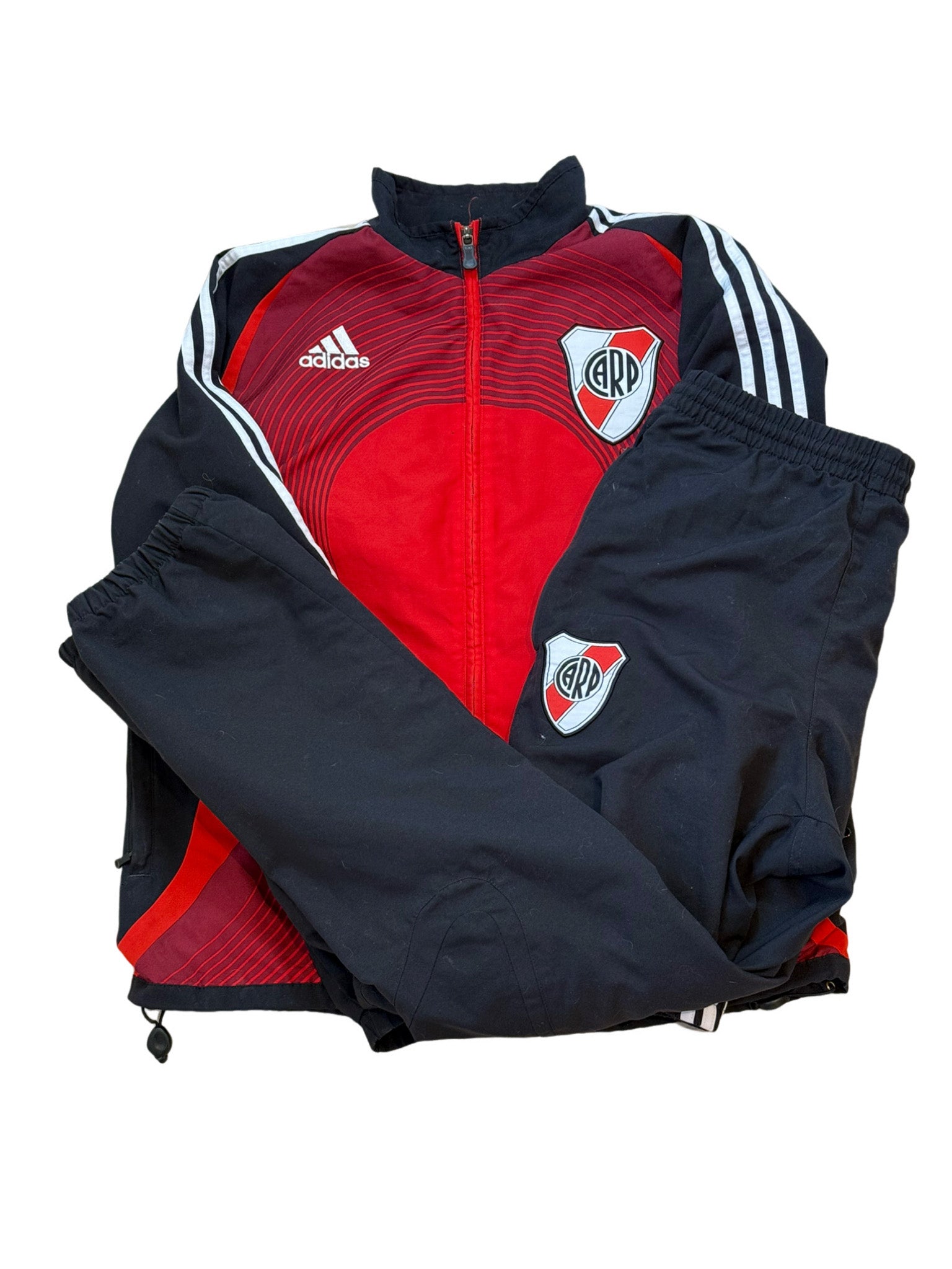 Chándal de entrenamiento vintage River Plate 2010/2011 - Talla S - Adidas