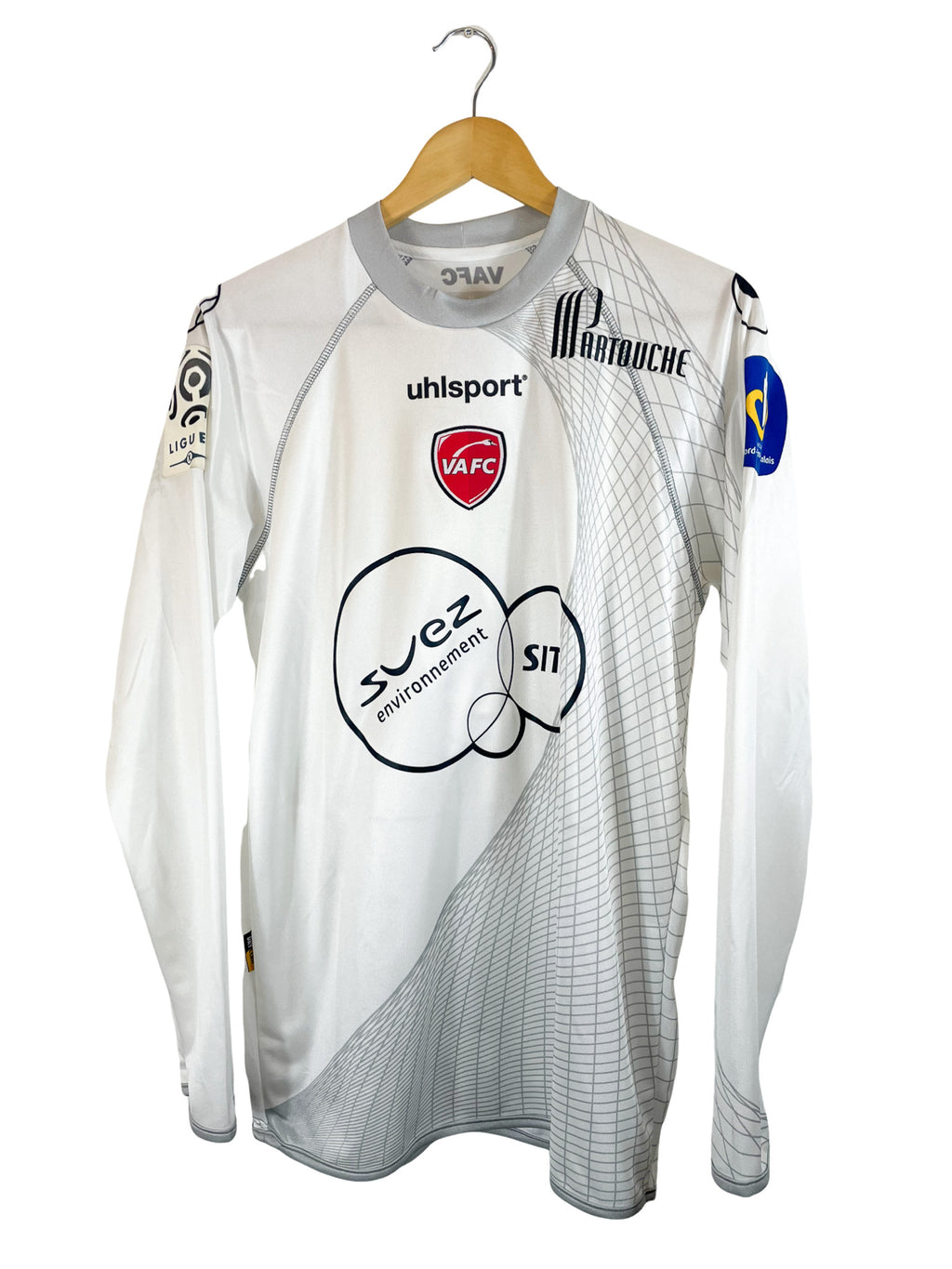 2012/2013 - Camiseta visitante del Uhlsport Valenciennes FC *Manga larga* - Talla M