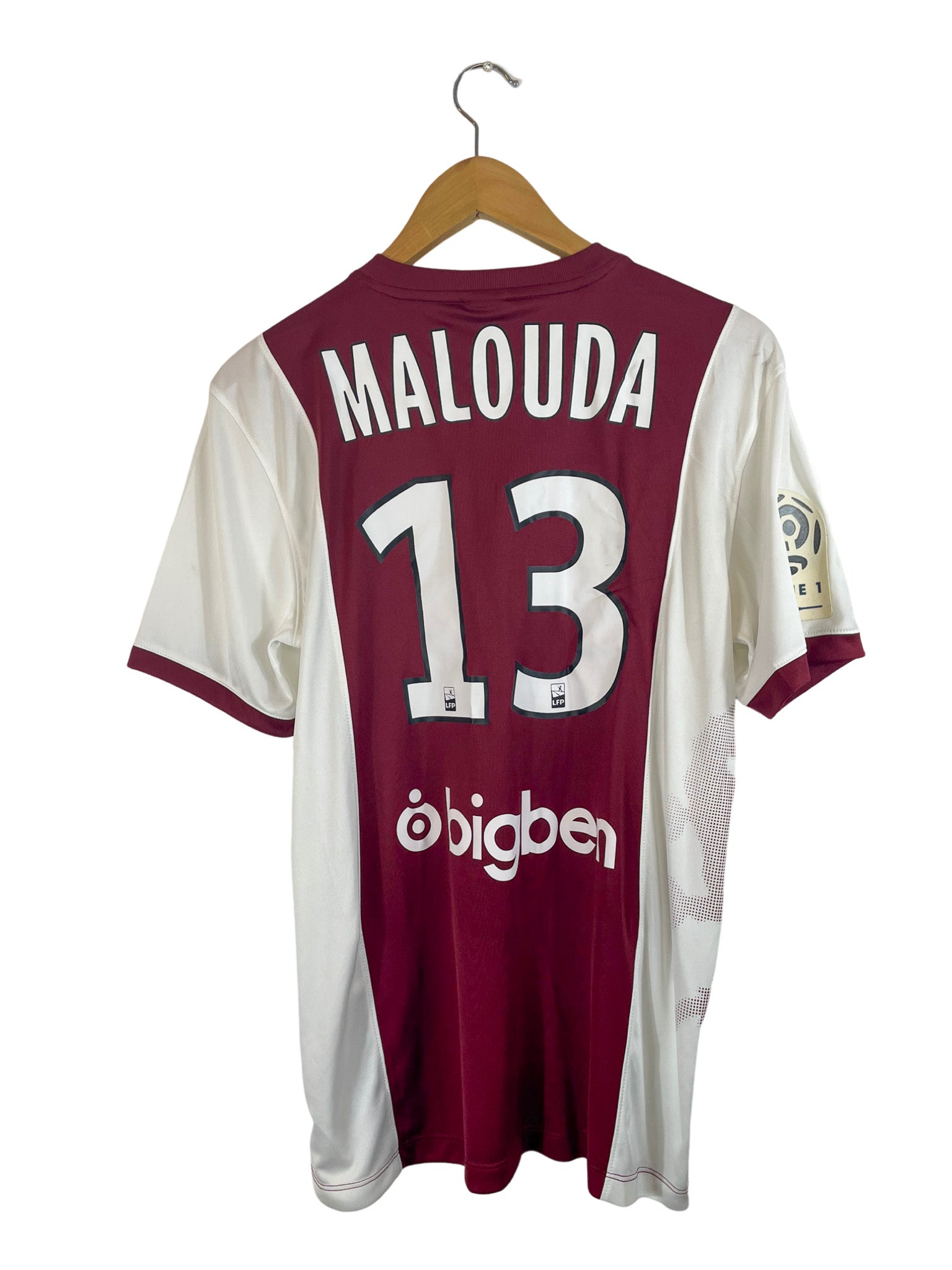 2014/2015 – Maillot FC Metz domicile [#13 Malouda] *Match issue * Nike - M