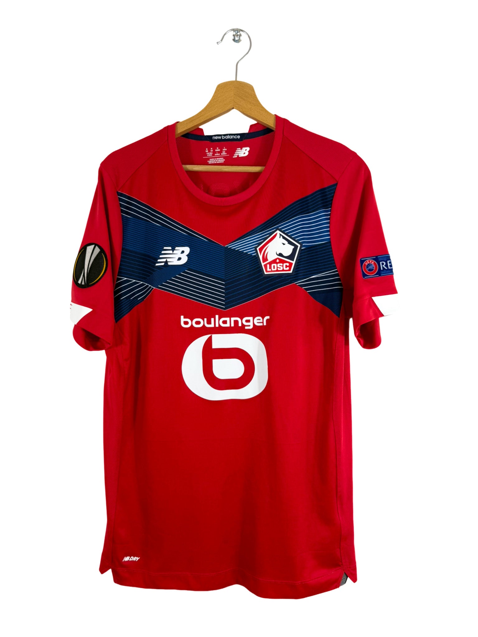 2019/2020 - Camiseta de local del LOSC del Lille [#10 J. Ikoné] *Problema del partido* New Balance - Talla M