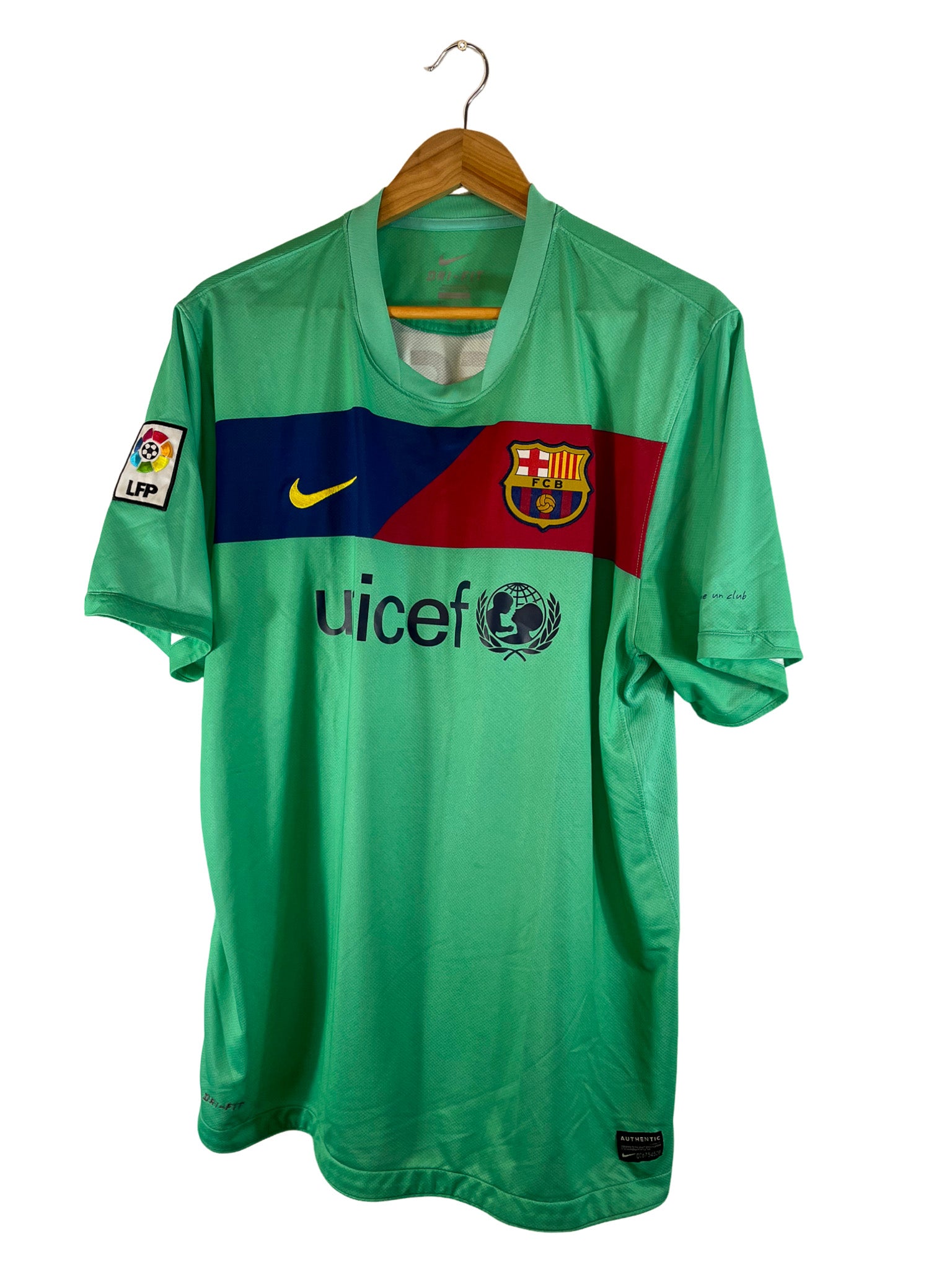 2010-11 バルセロナaway インポートM #10 MESSI 2010/2011 - Barcelona Away Shirt [#10 Messi] Nike - M – Vista