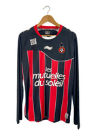 2008/2009 - Camiseta de visitante del OGC Nice [#9 Modeste] Lotto *Problema del partido* - Talla XL