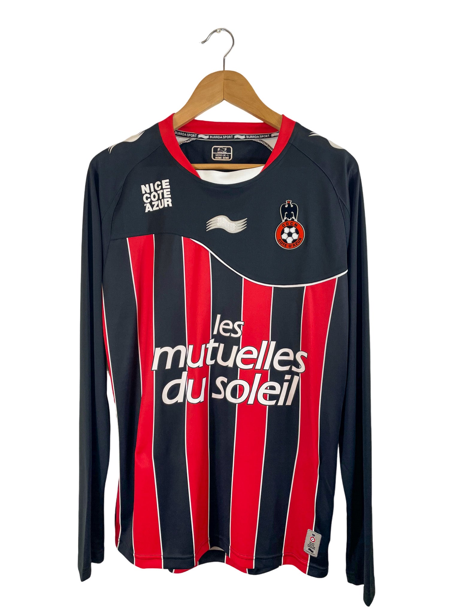 2011/2012 – Maillot OGC Nice domicile [#26 Mounier] *Match Issue* – L