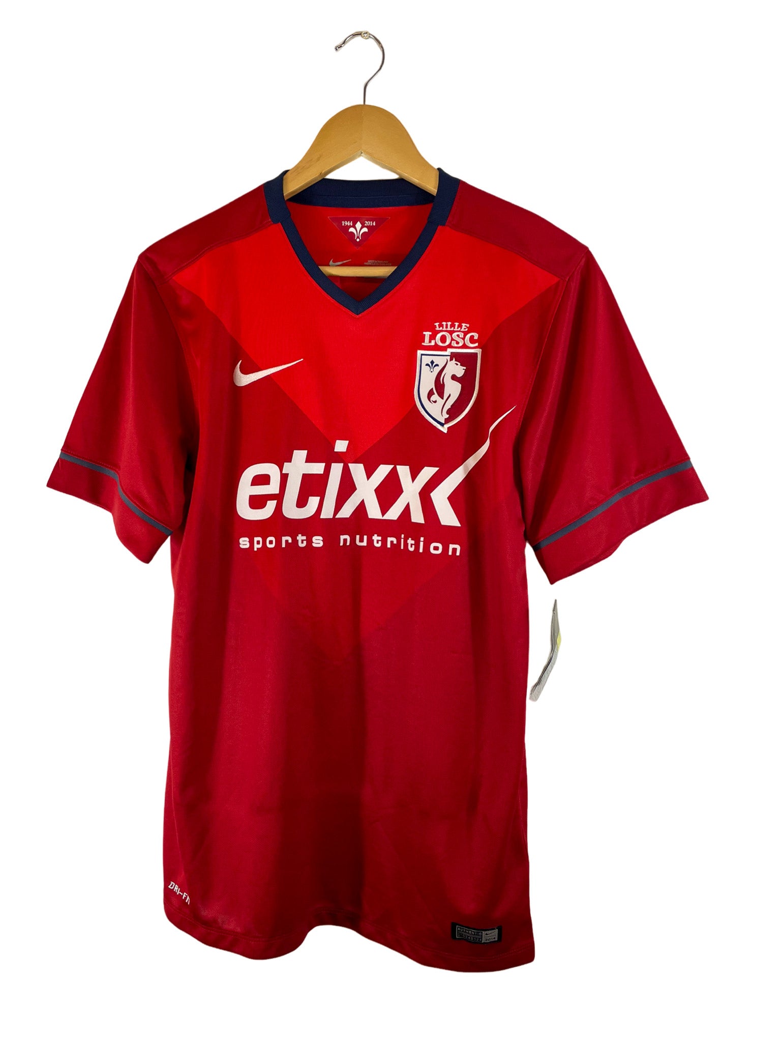 2014/2015 – Maillot Lille OSC domicile [#17 Lopes] Nike *Neuf avec étiquette* – S