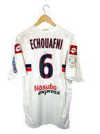 2008/2009 - Camiseta de visitante del OGC Nice [#9 Modeste] Lotto *Problema del partido* - Talla XL