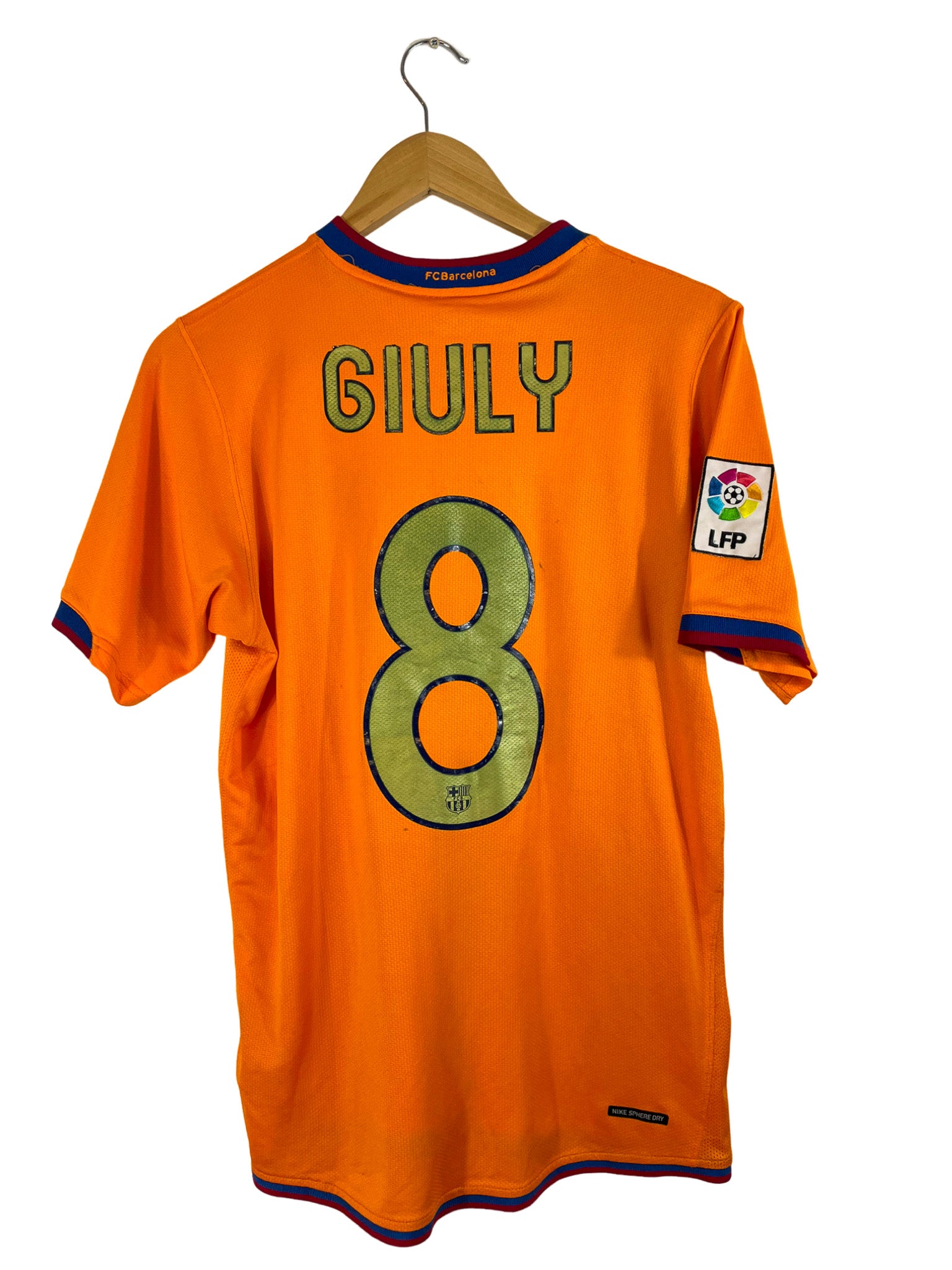 2006/2007 – Maillot FC Barcelone extérieur [#8 Giuly] Nike – S