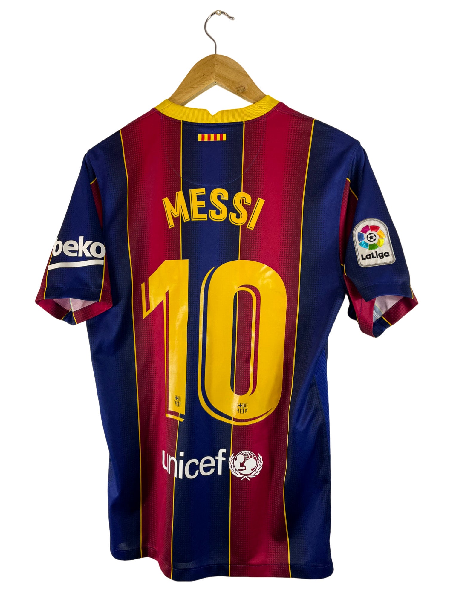2020/2021 – Maillot FC Barcelona domicile [#10 Messi] Nike - M