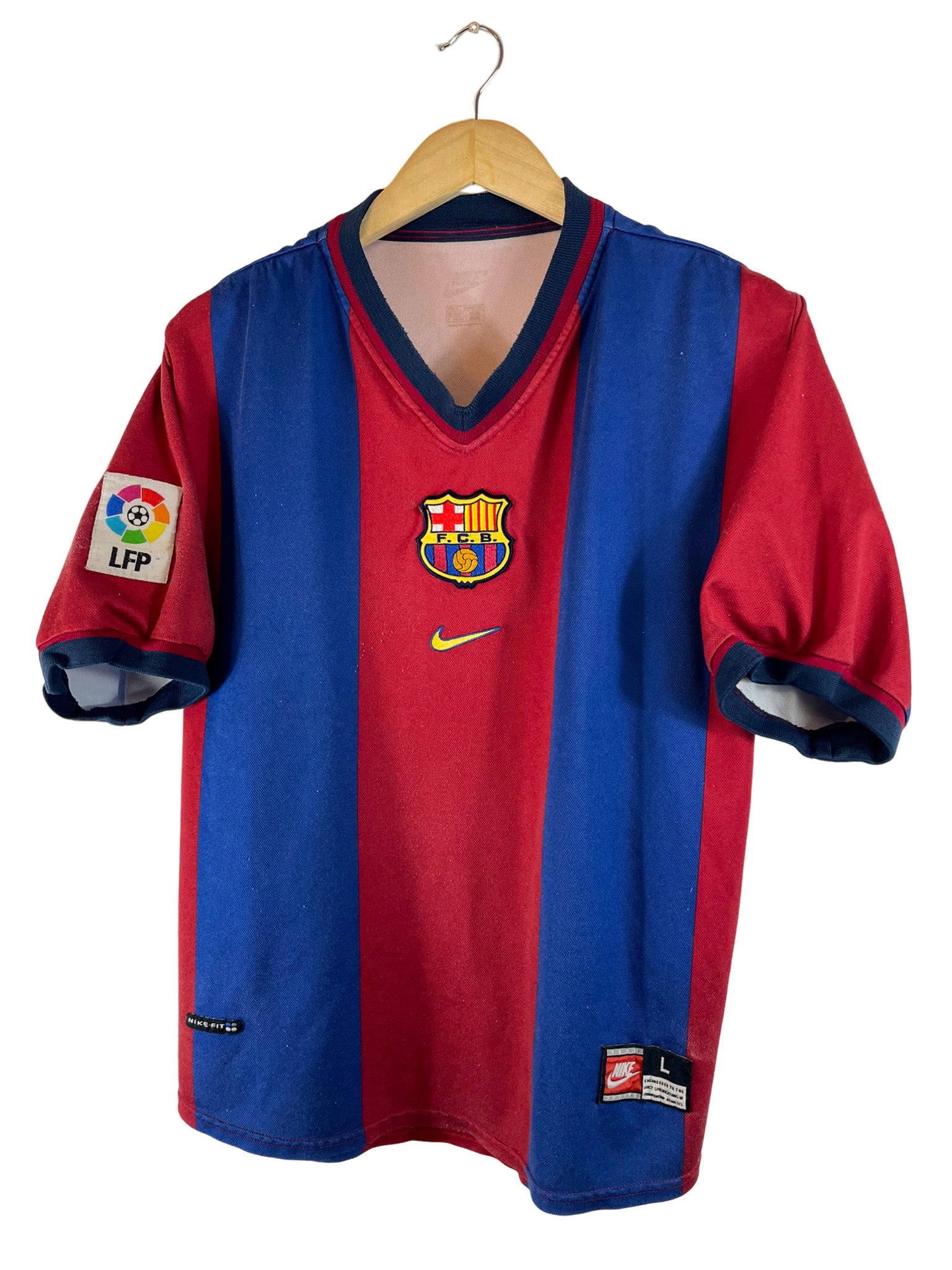 1998/2000 – Maillot FC Barcelona domicile Nike – L