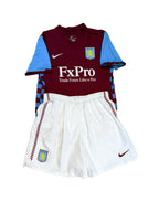 2010/2011 - Aston Villa home kit (shirt, shorts and socks) - M