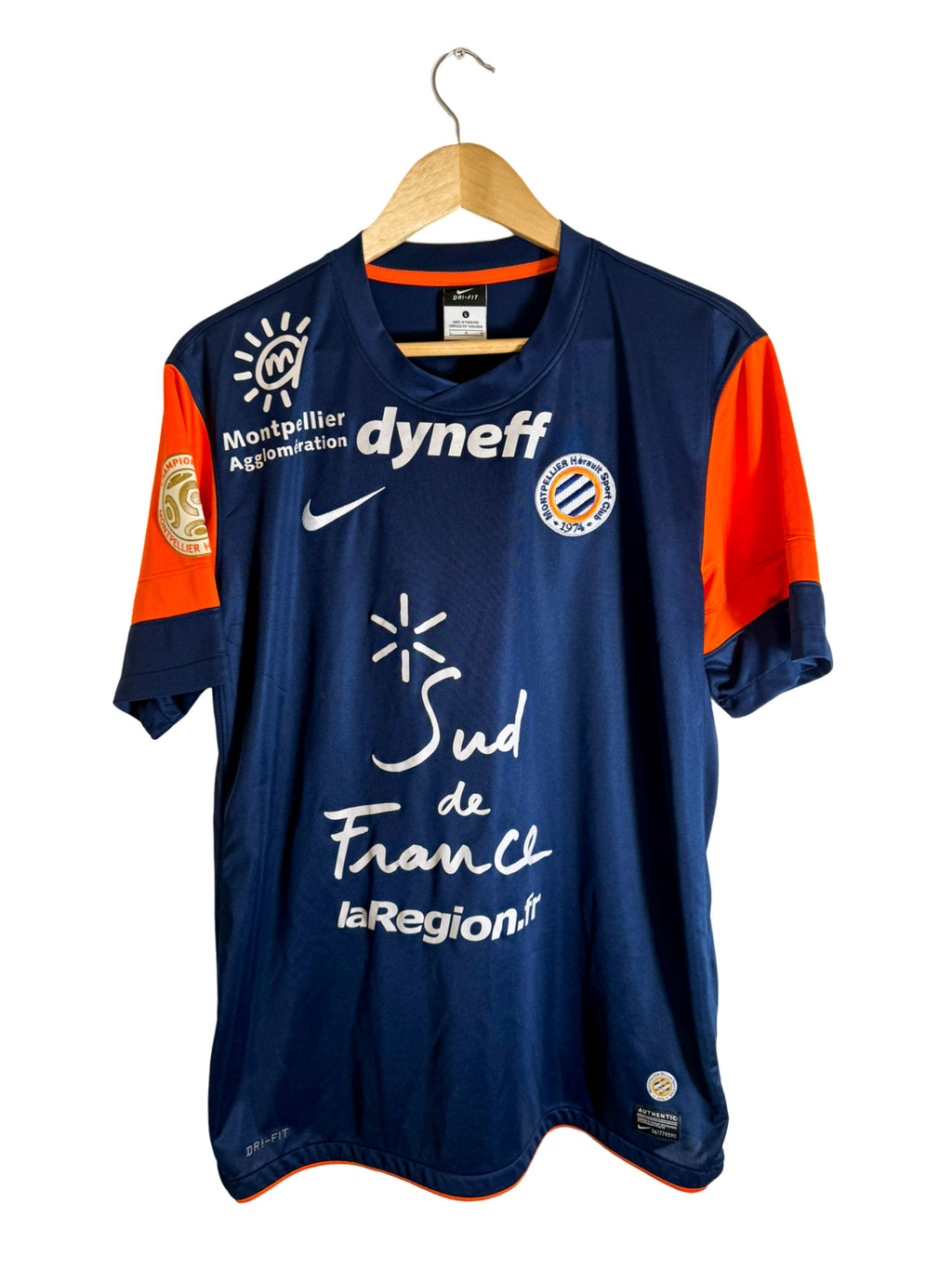 2012/2013 – Maillot Montpellier HSC domicile [#10 BELHANDA] – L