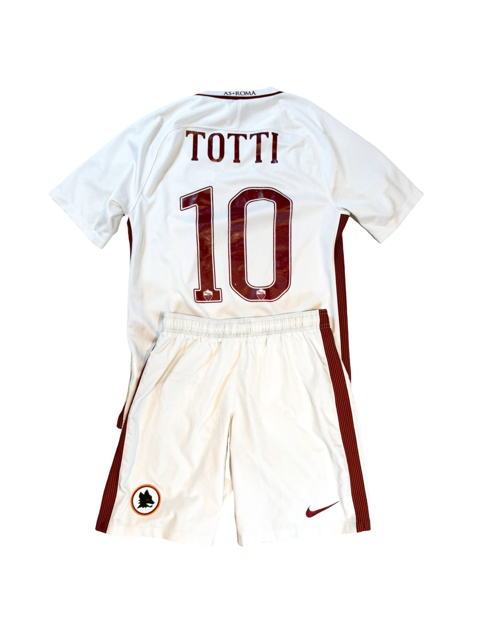 2016/2017 - Maillot AS Roma extérieur [#10 Totti] - S