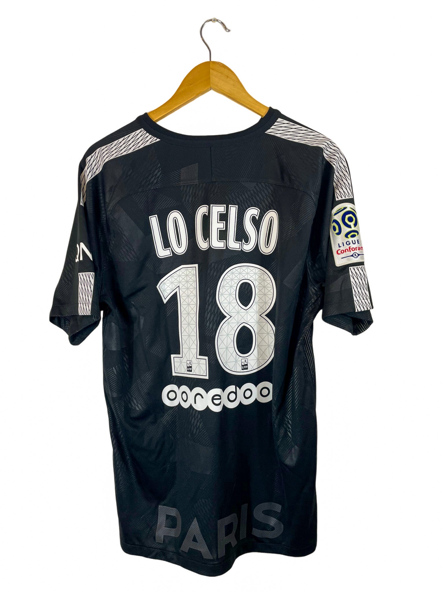 2015/2016 – Maillot Paris Saint-Germain third [#18 Lo Celso] Nike – Taille L