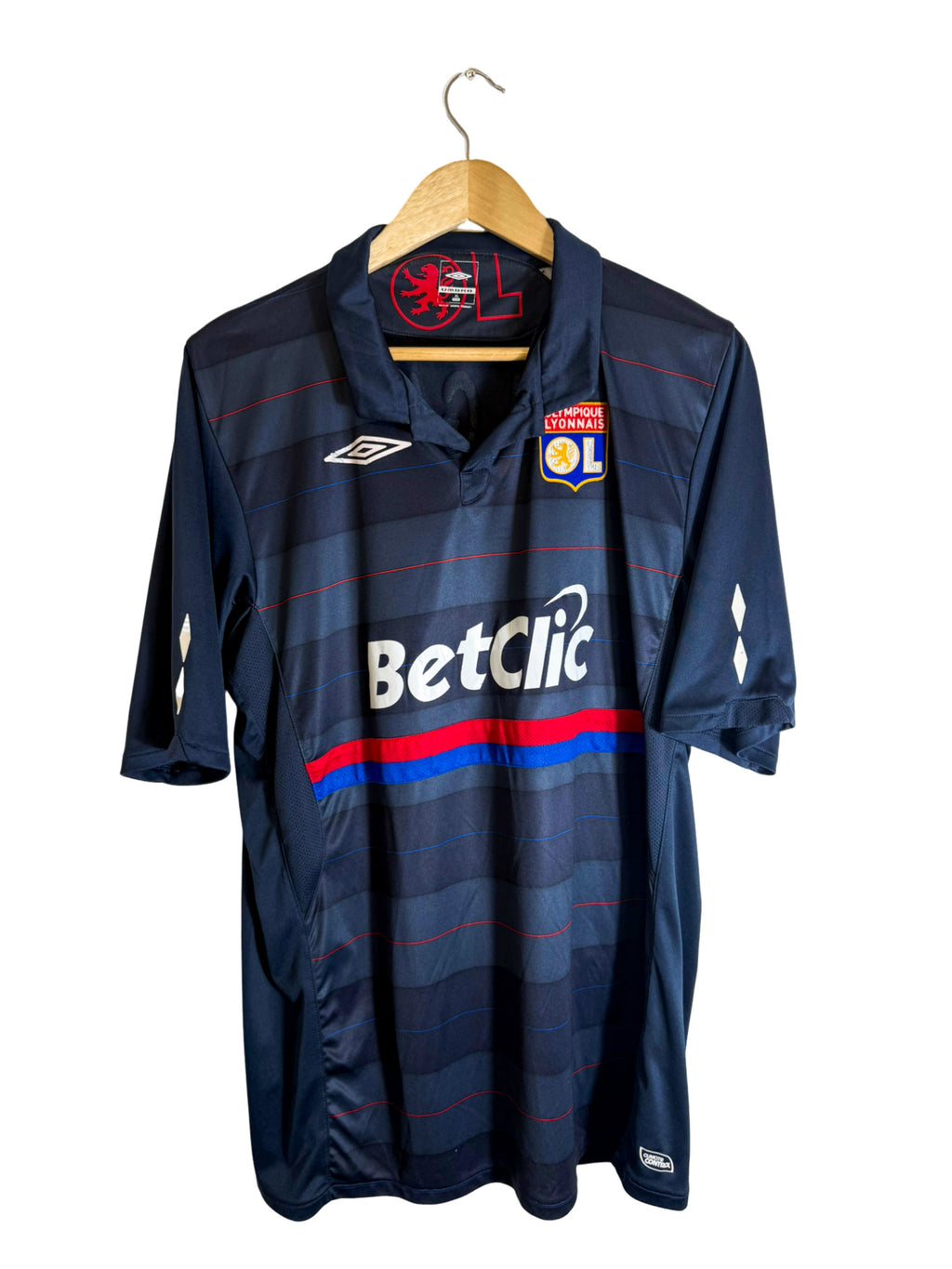 2009/2010 – Maillot Olympique Lyonnais extérieur [#19 DELGADO] – XL